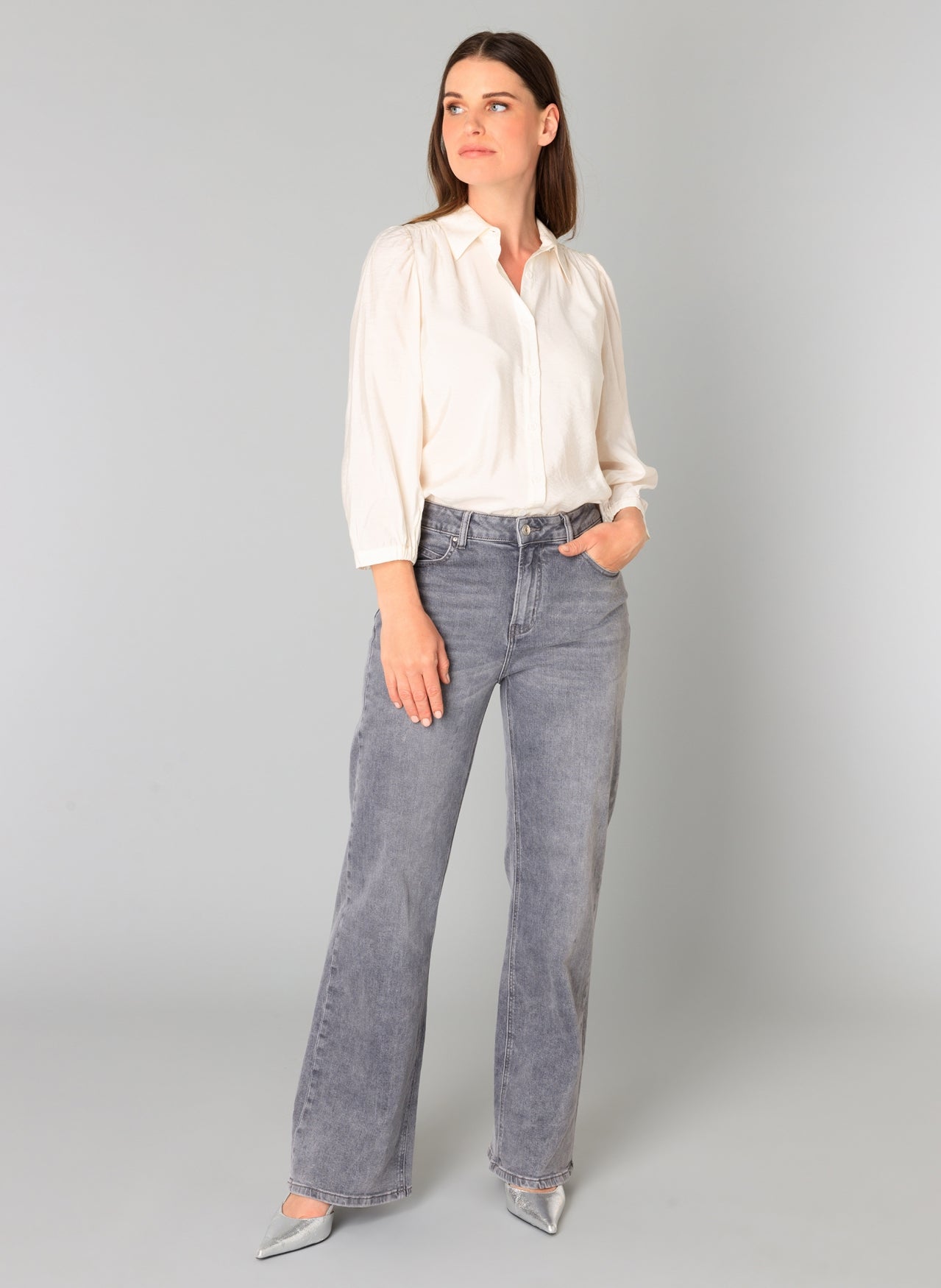Rabea Essential | Grey Denim