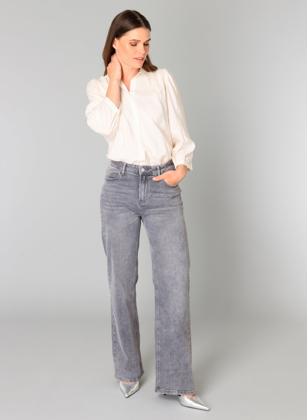 Rabea Essential | Grey Denim