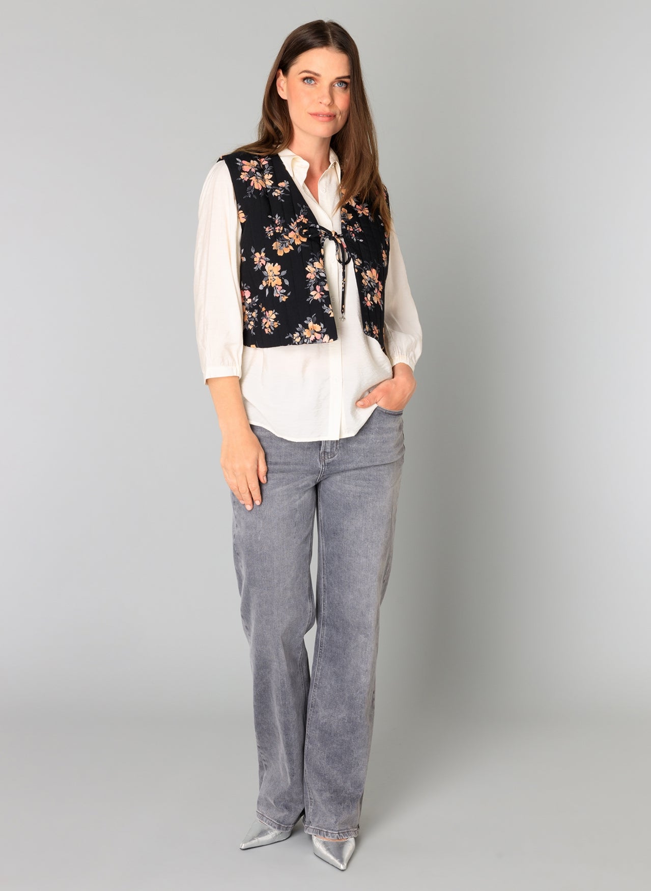 Rabea Essential | Grey Denim