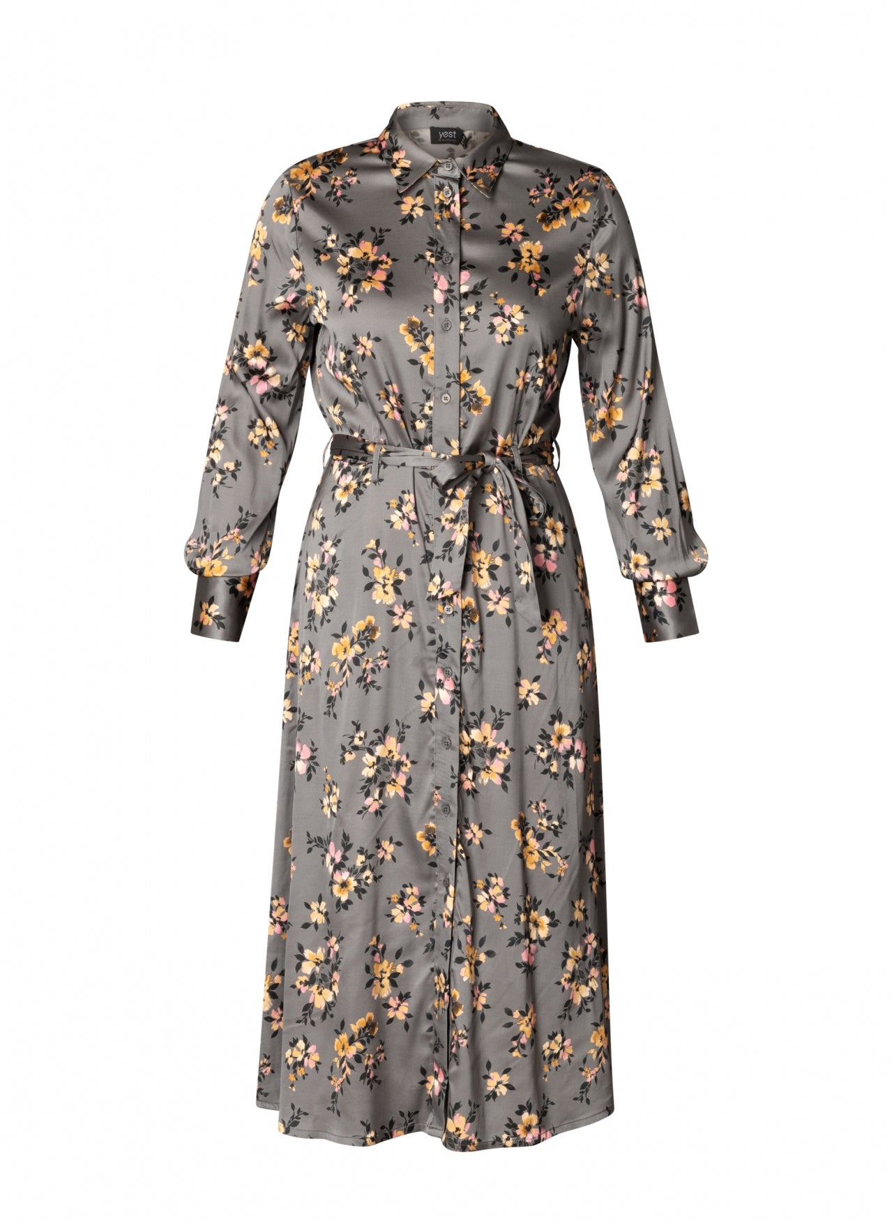 Bettina | Steel Grey/Multi Col