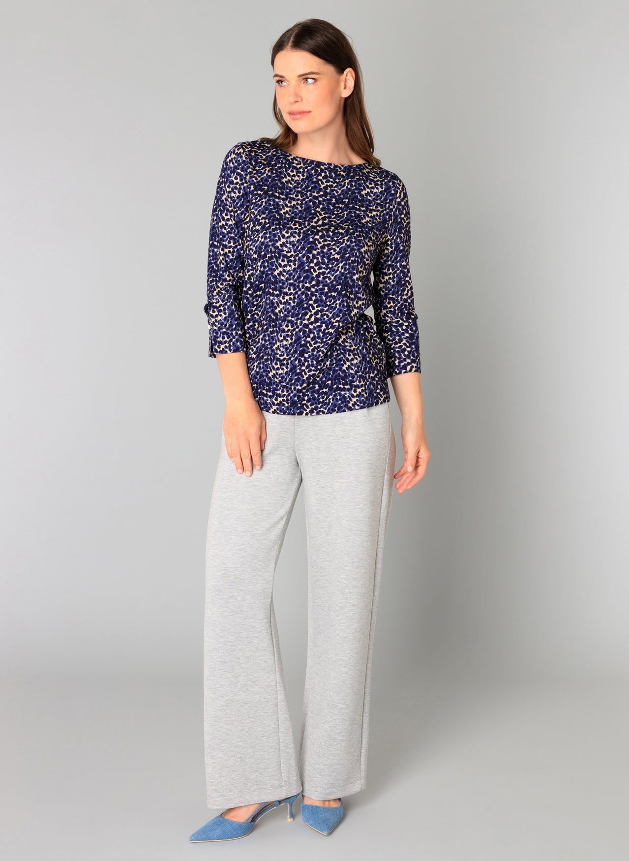 Bryn | Dark Navy/Multi Colo