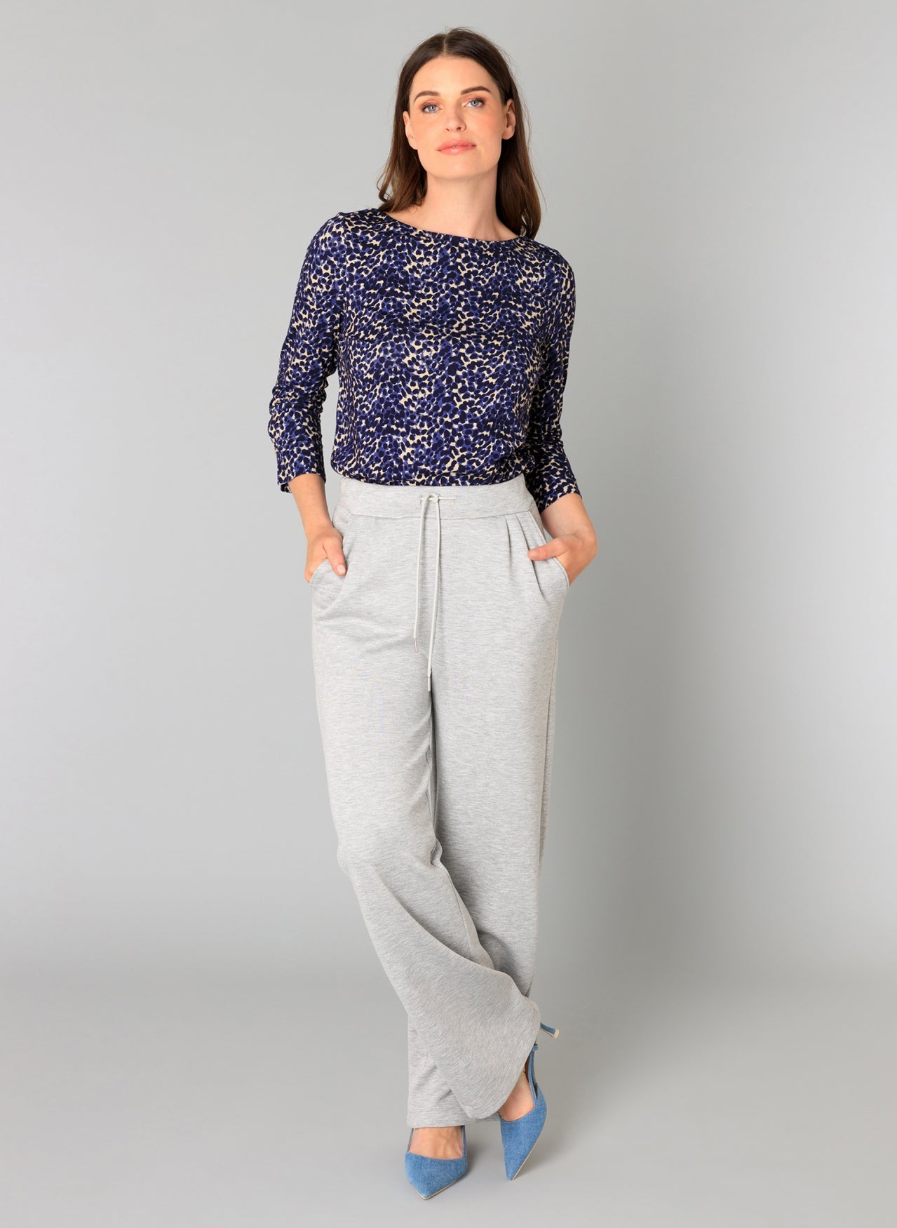 Bryn | Dark Navy/Multi Colo