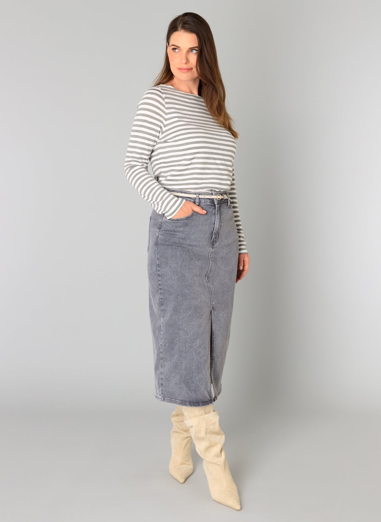 Bunny | Off White/Steel grey