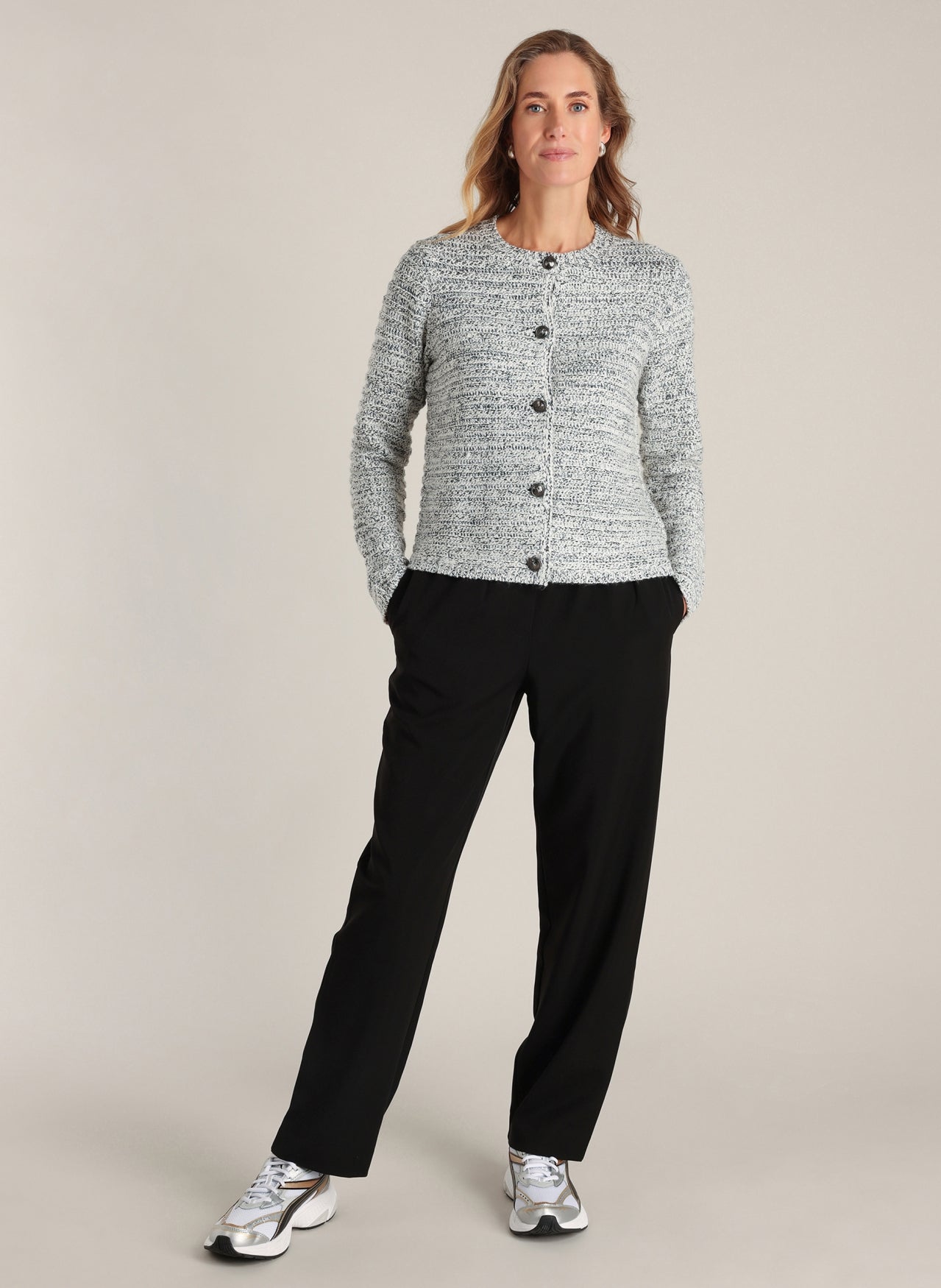 Derica | Black/Off White Mela