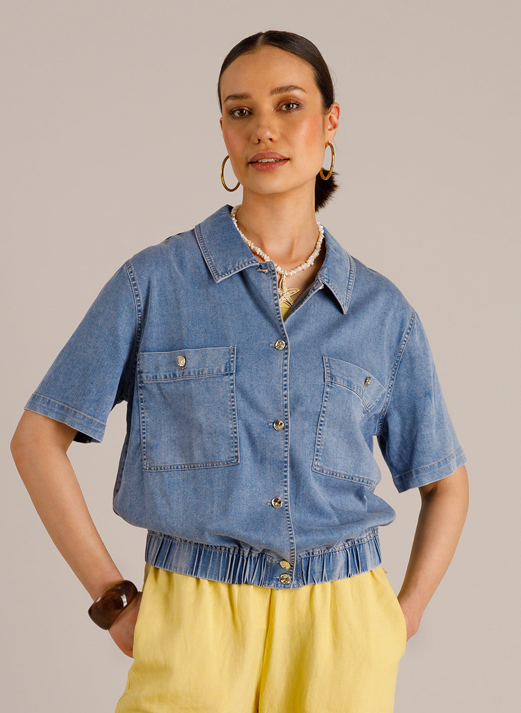 Kamil | Bleach Blue Denim