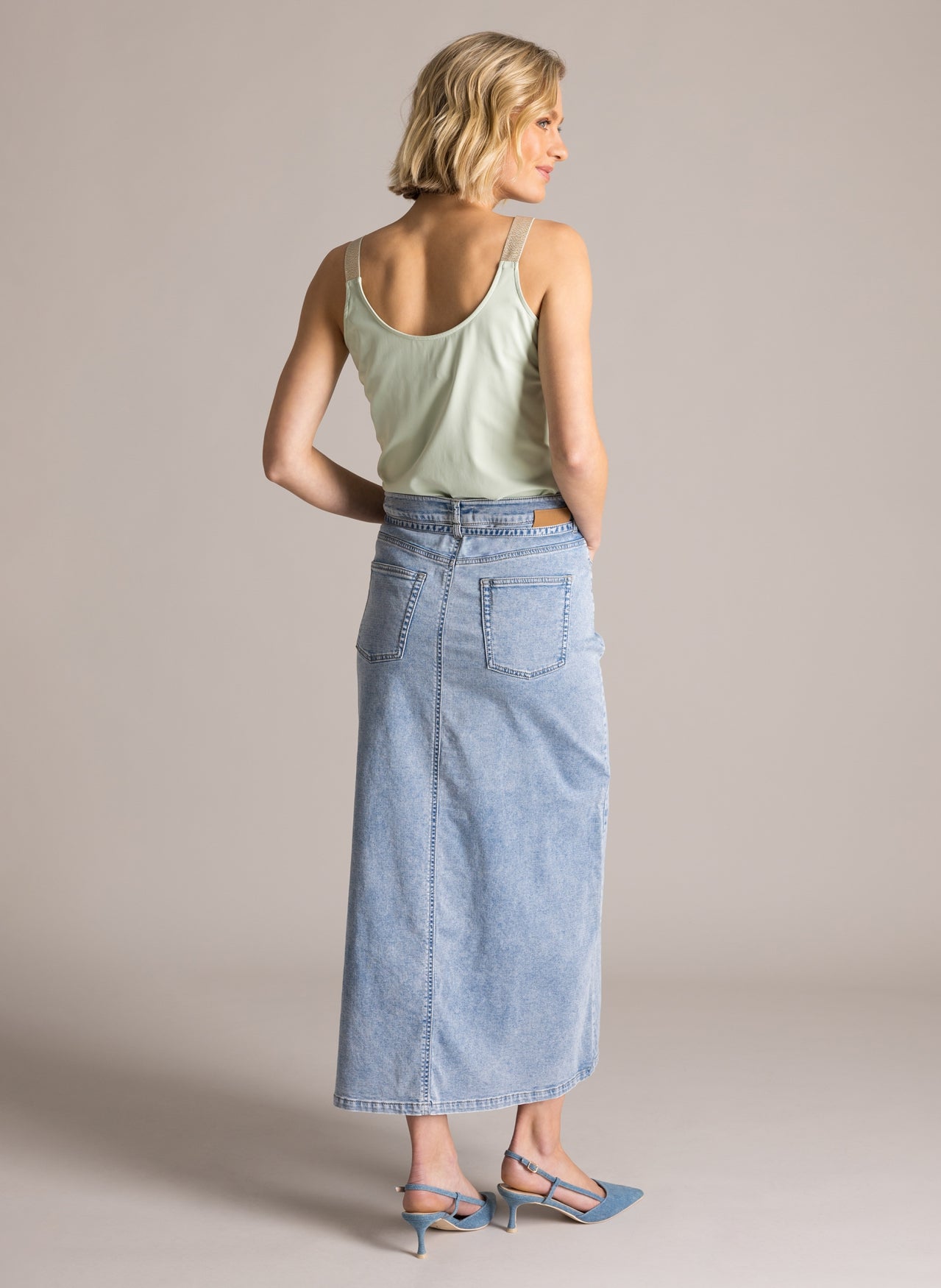 Sammy Essential | Bleach Blue Denim