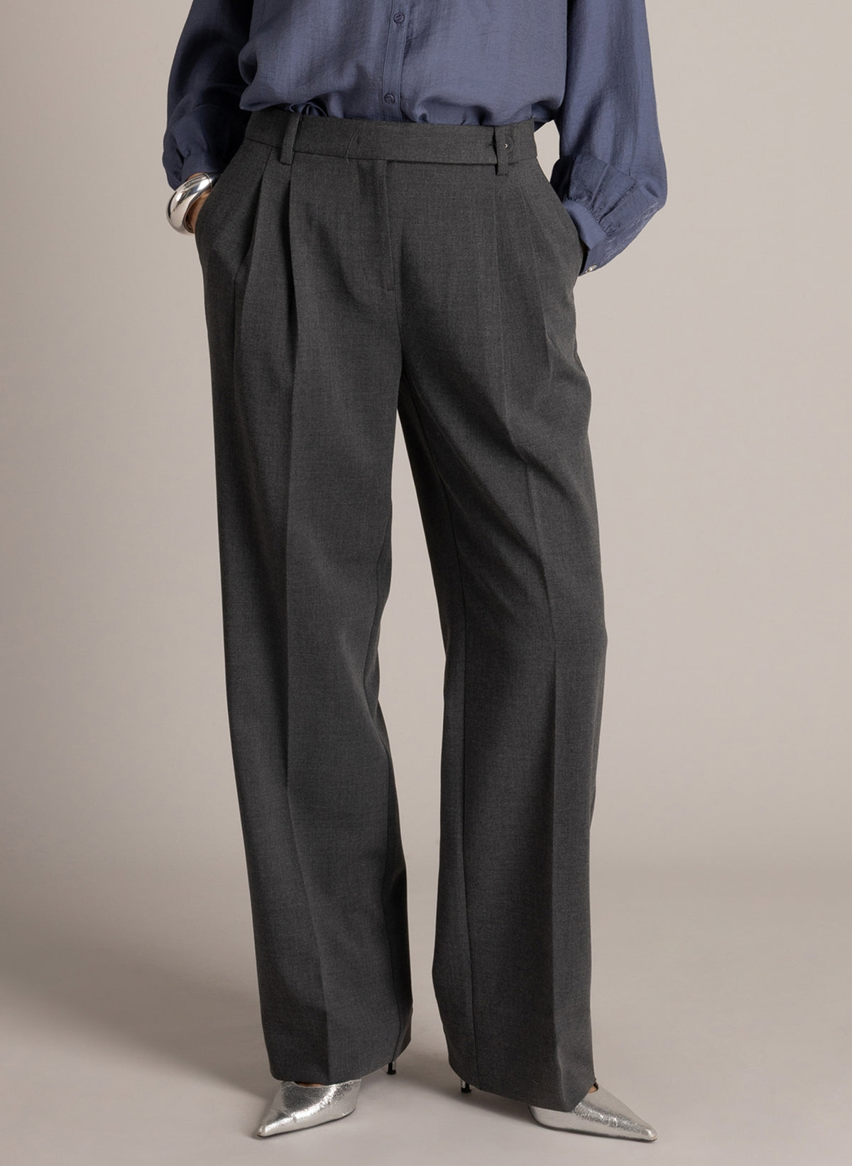 Usandra | Mid Grey Melange
