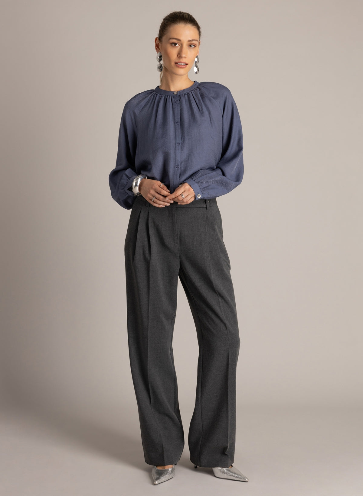 Usandra | Mid Grey Melange