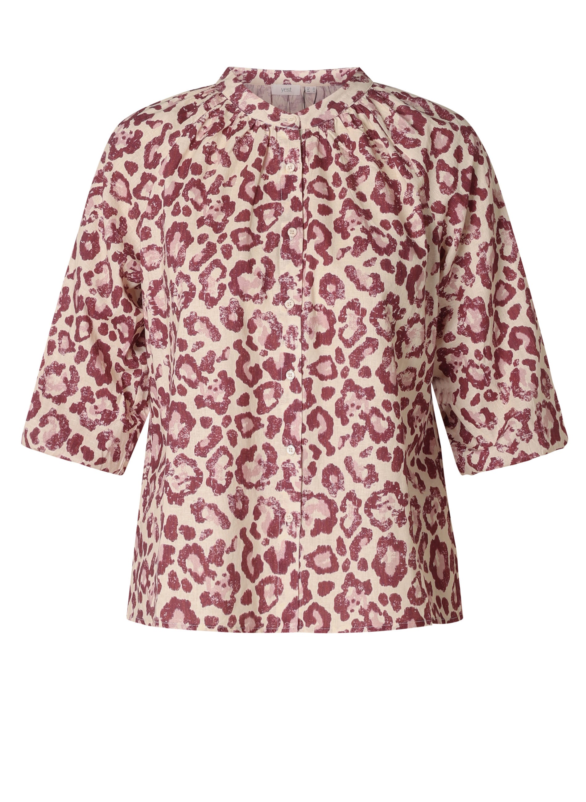 Katrien | Plum/Multi Colour