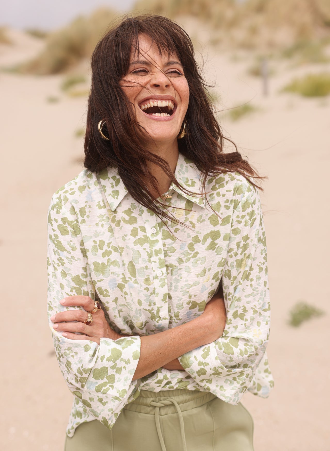 Karina | Pastel Green/Multi C