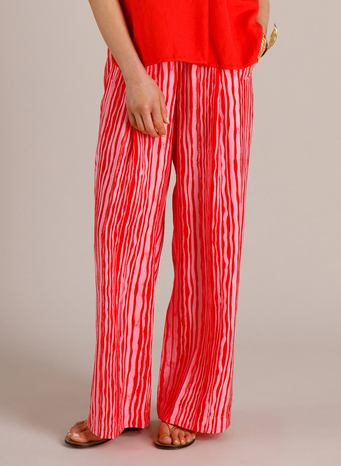 Meline | Hot Red/Multi