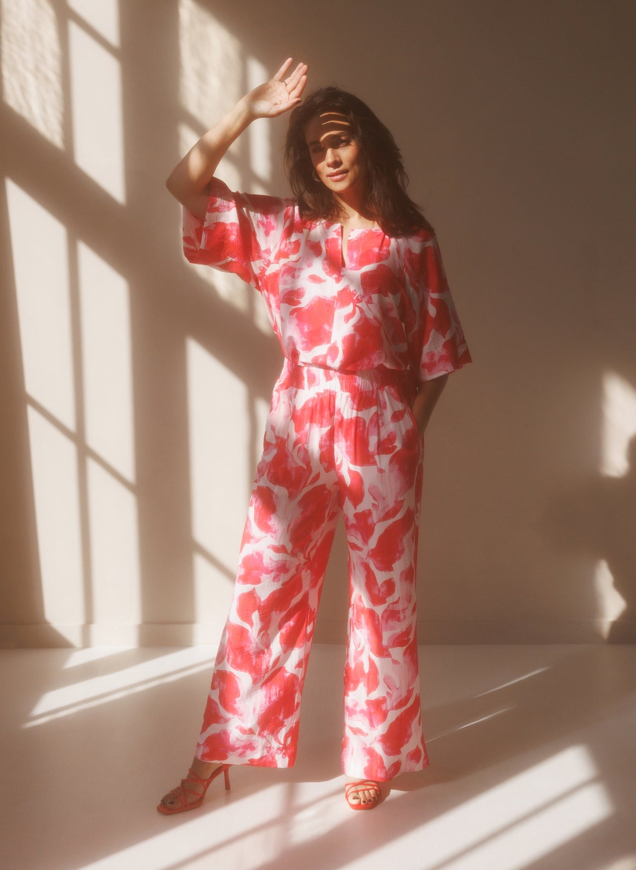 Meline | Bright Pink/Multi Co