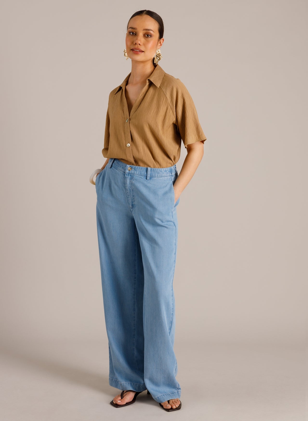 Milaine | Light Denim Bleached