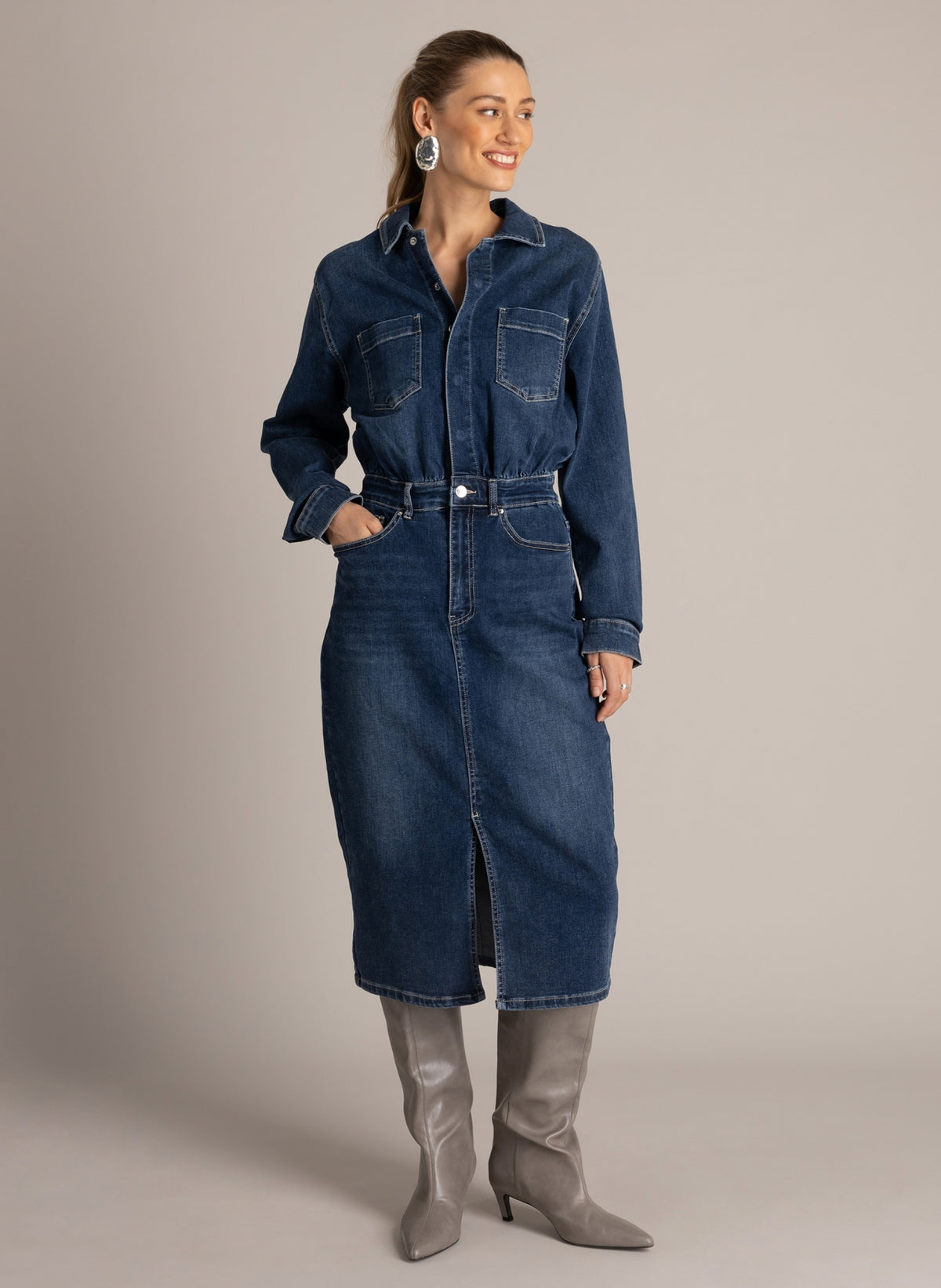 Urielle | Dark Blue Denim