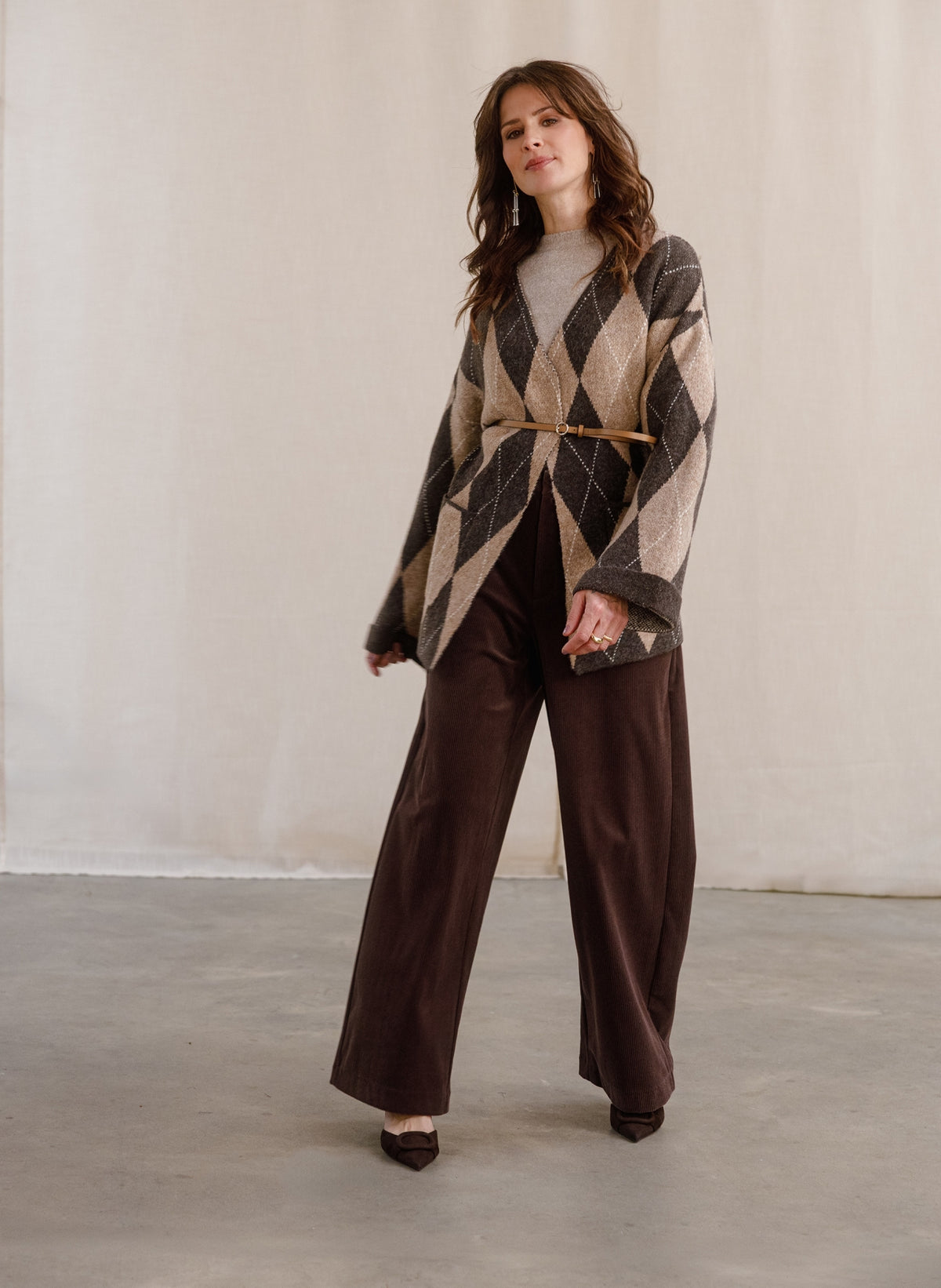 Ursula | Brown/Multi-Colour