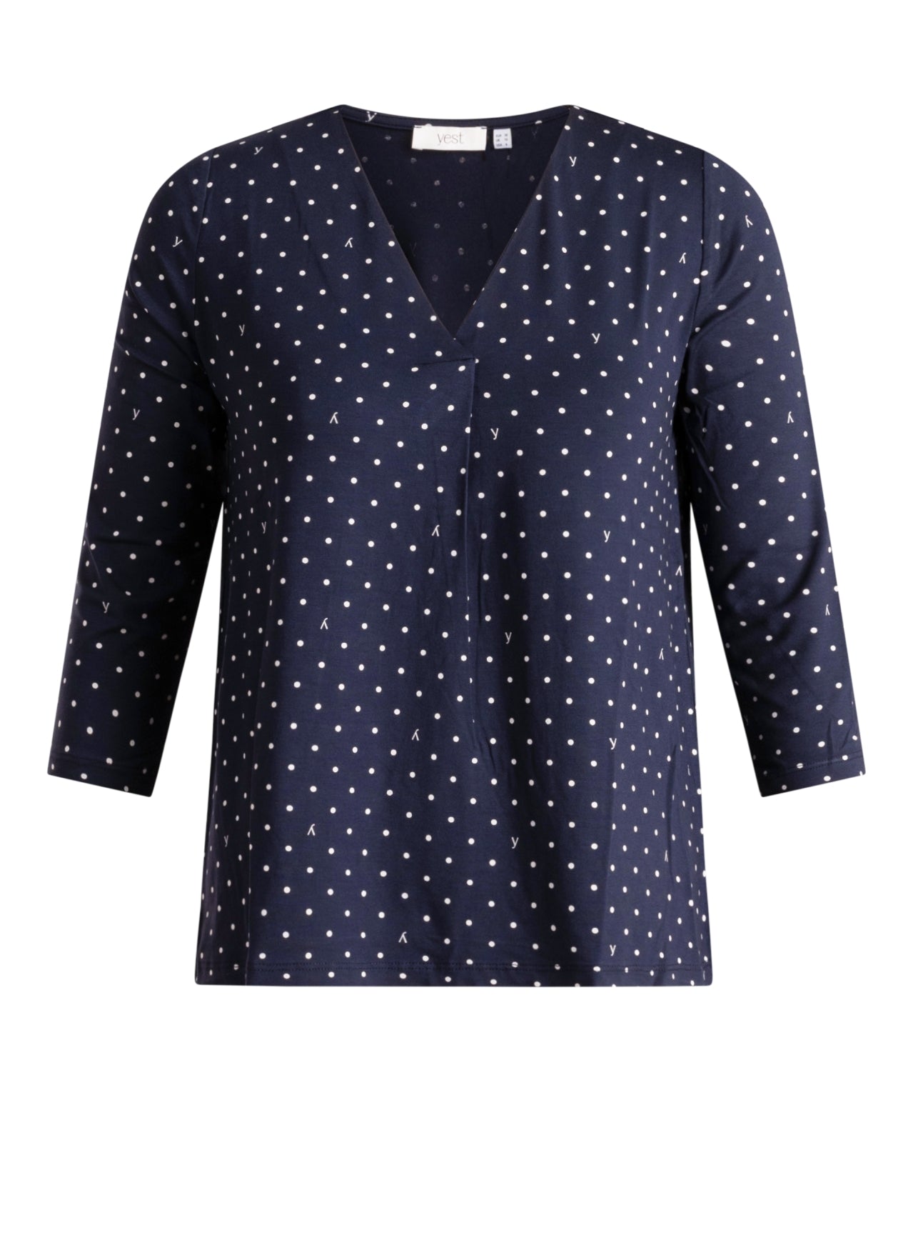 Sibylla | Dark Blue/Off white
