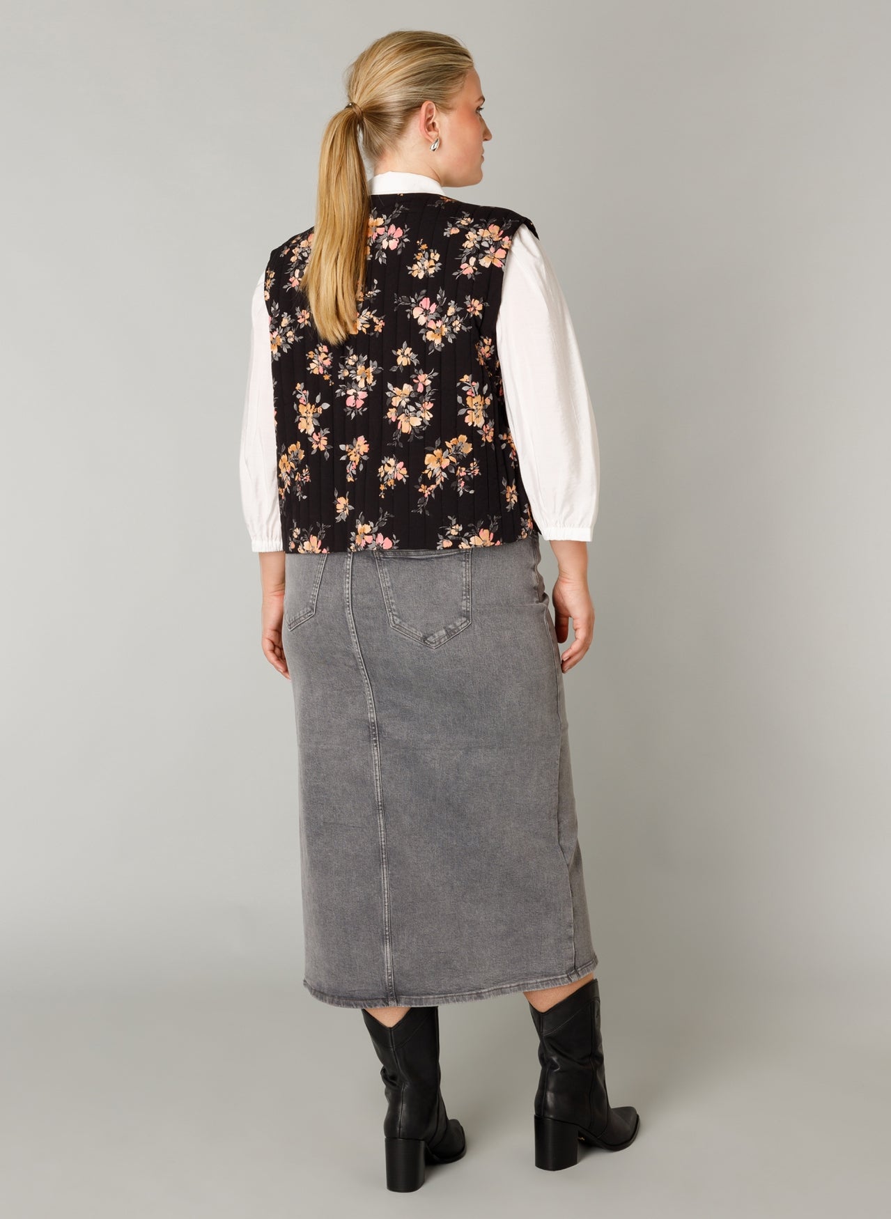 Fiona | Black Multi Colour