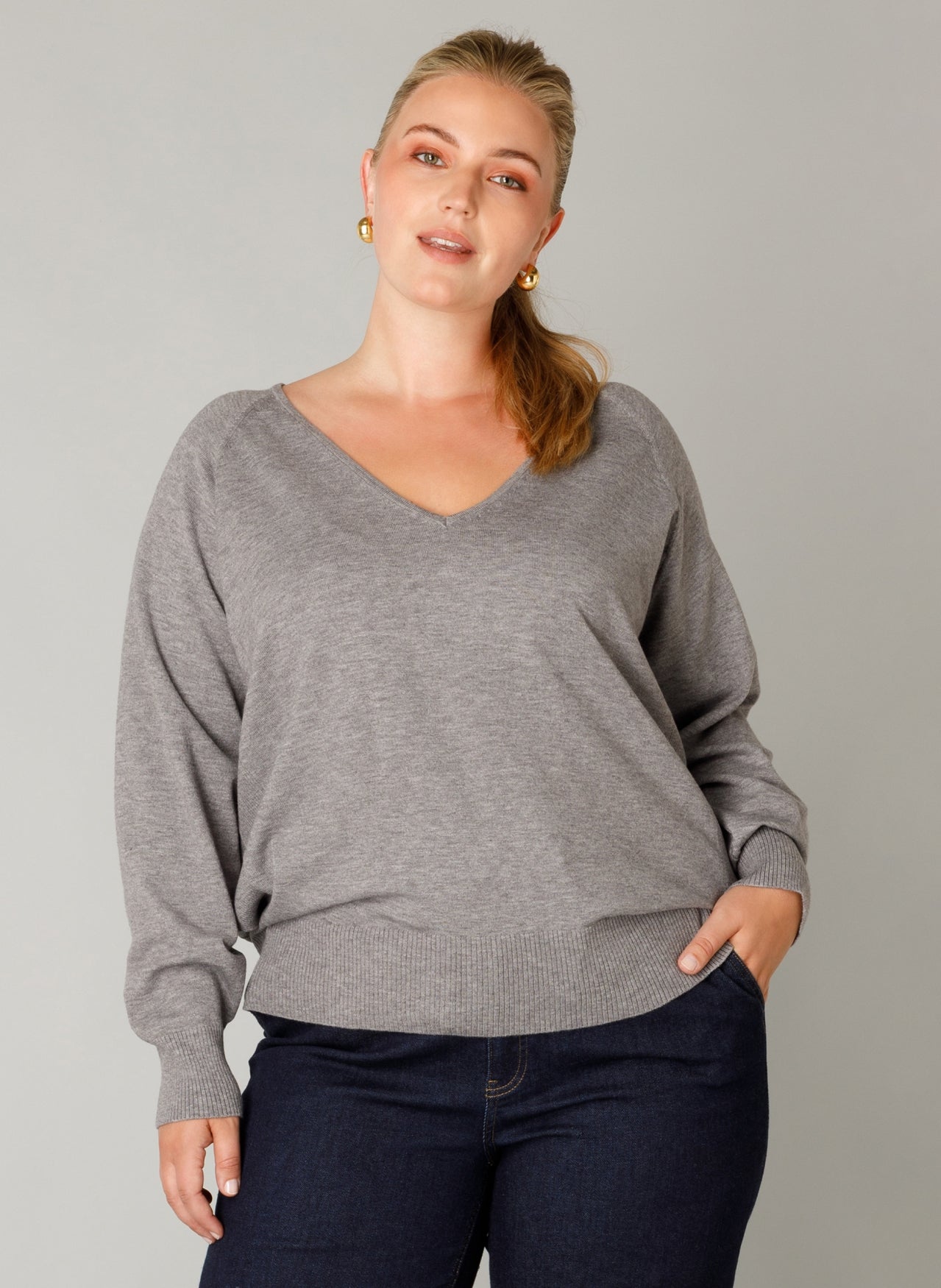 Francesca | Light Grey/Melange