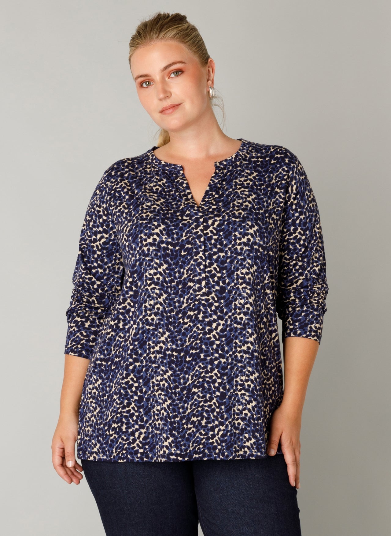 Valery Essential | Dark Navy/Multi Colo