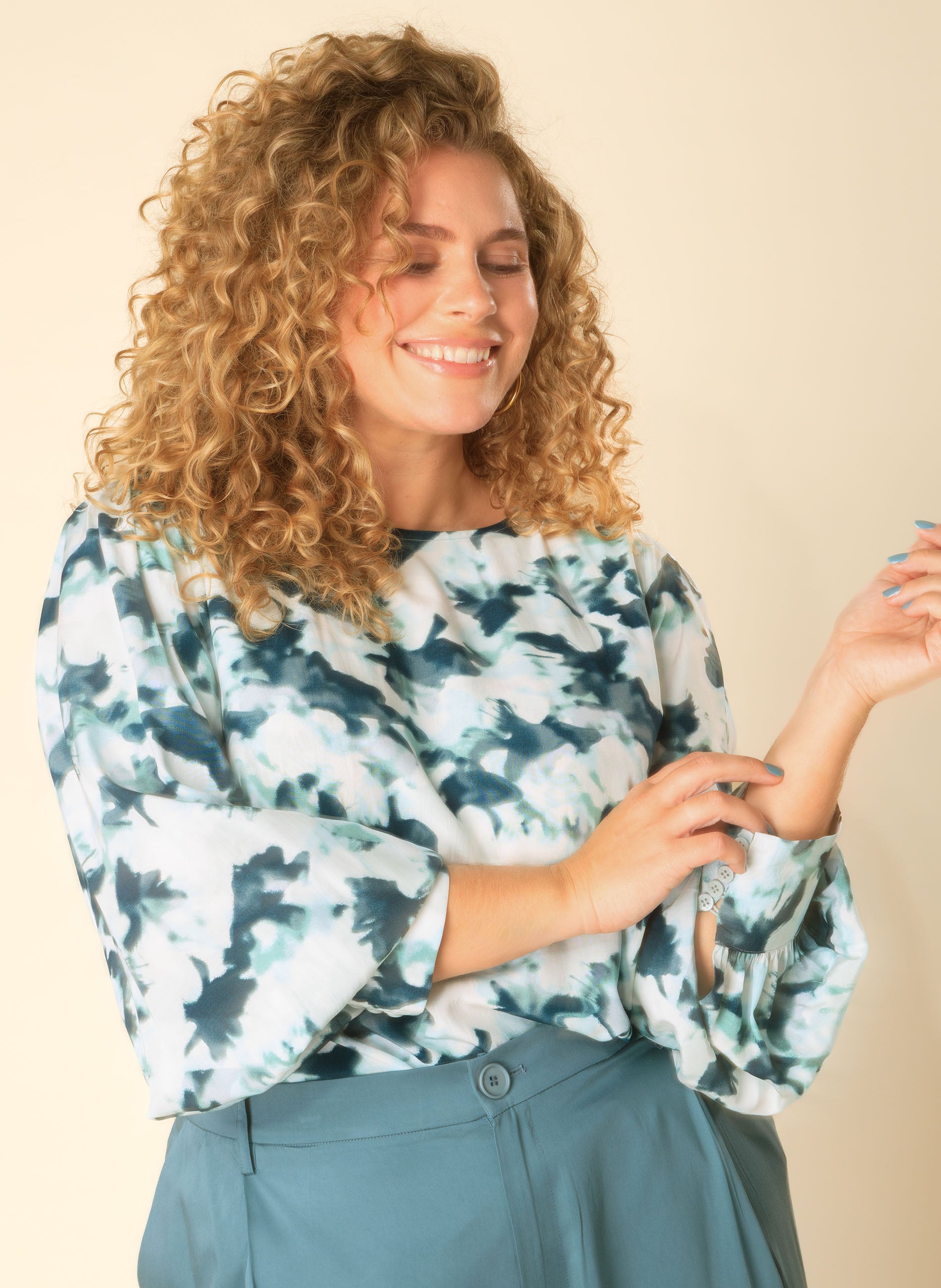 Hanika | Mint/Multi-Colour