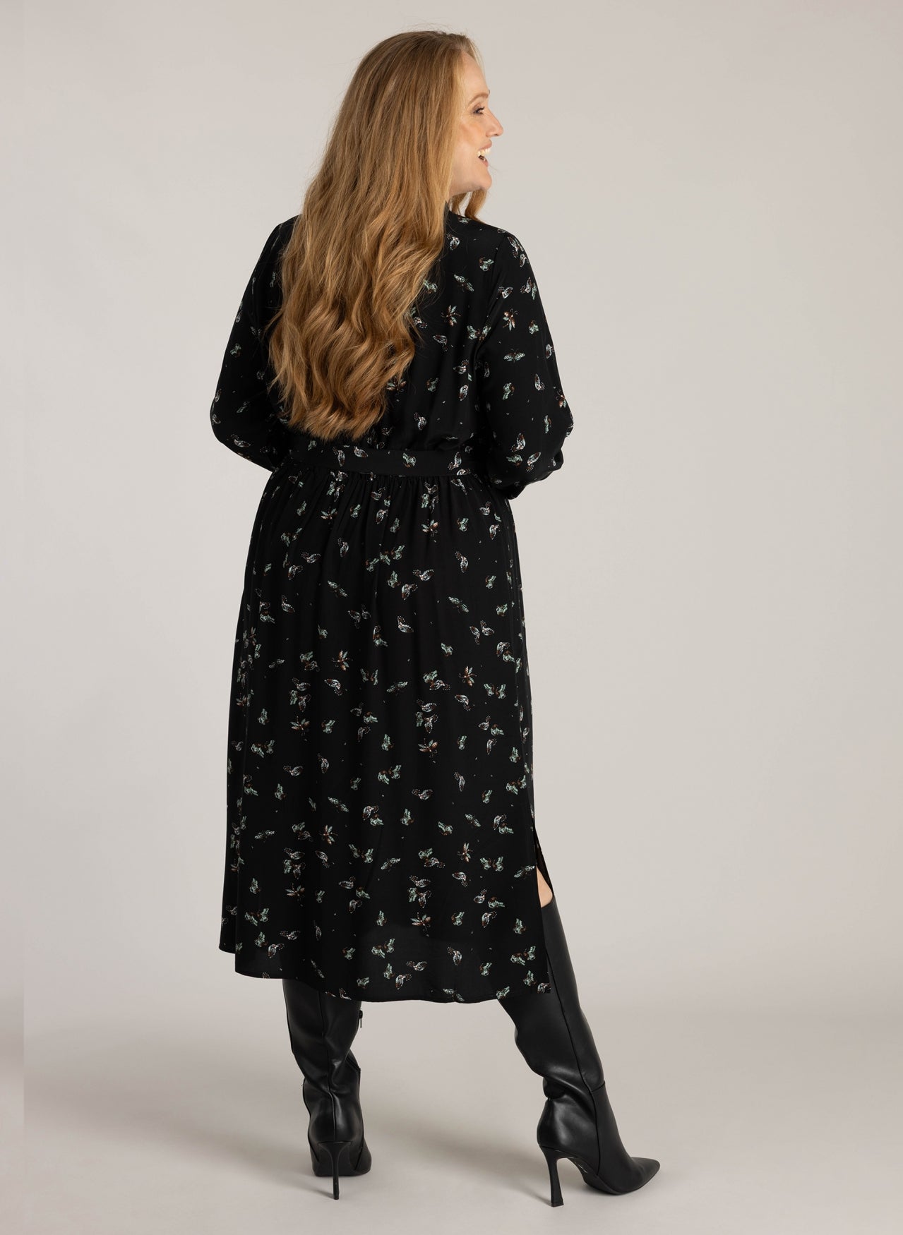 Hanna | Black/Multi-Colour