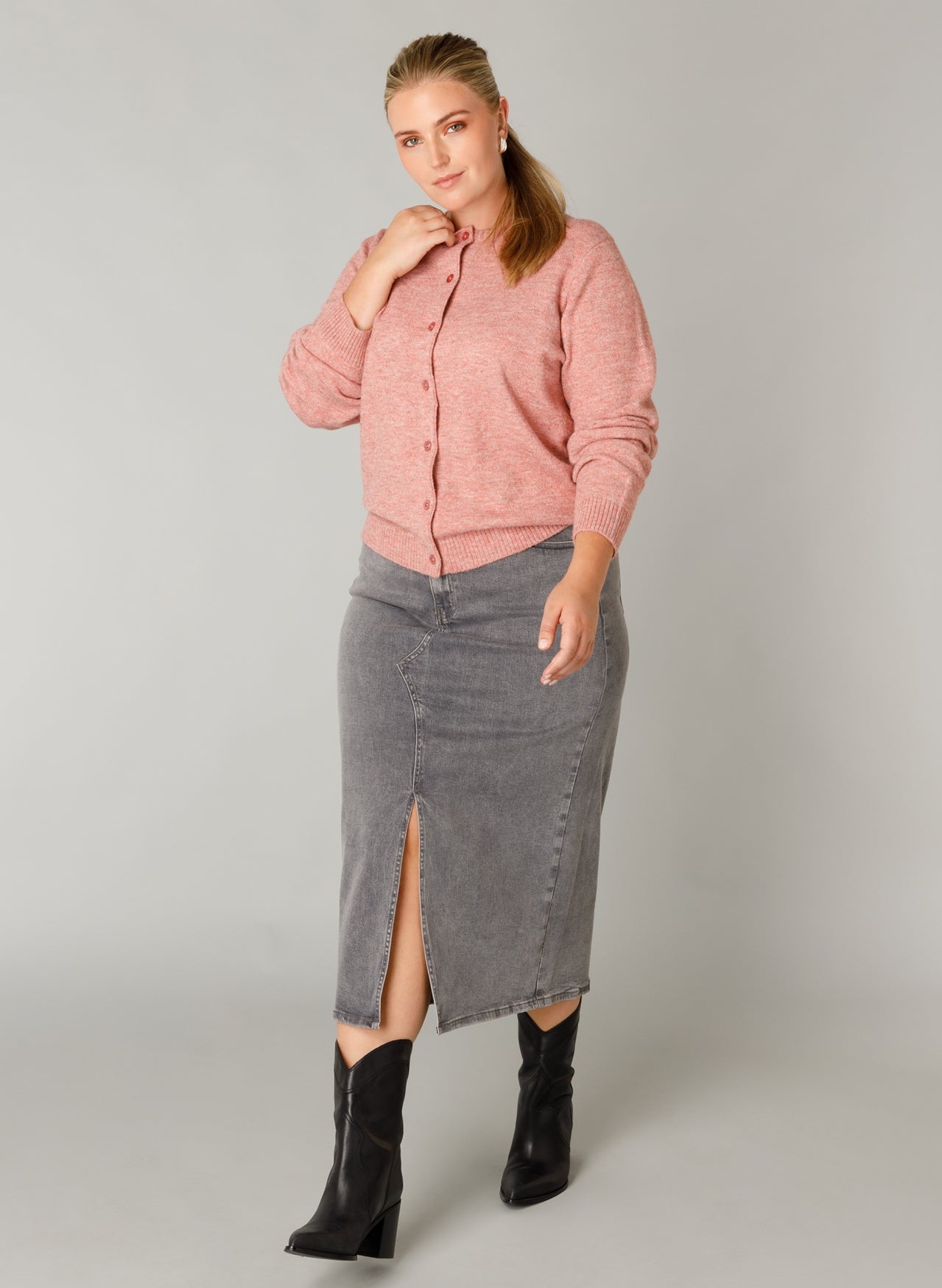Roelien Essential | Dark Rose/Melange