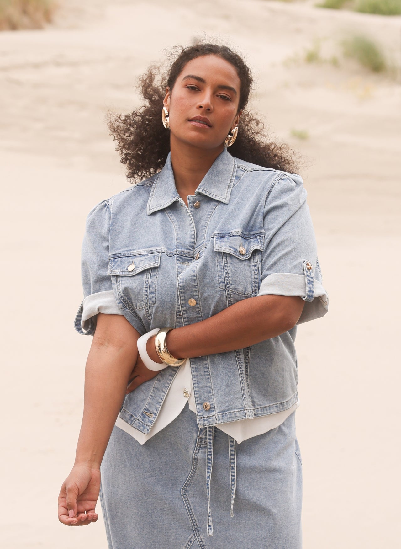 Wijnanda Essential | Bleach Blue Denim