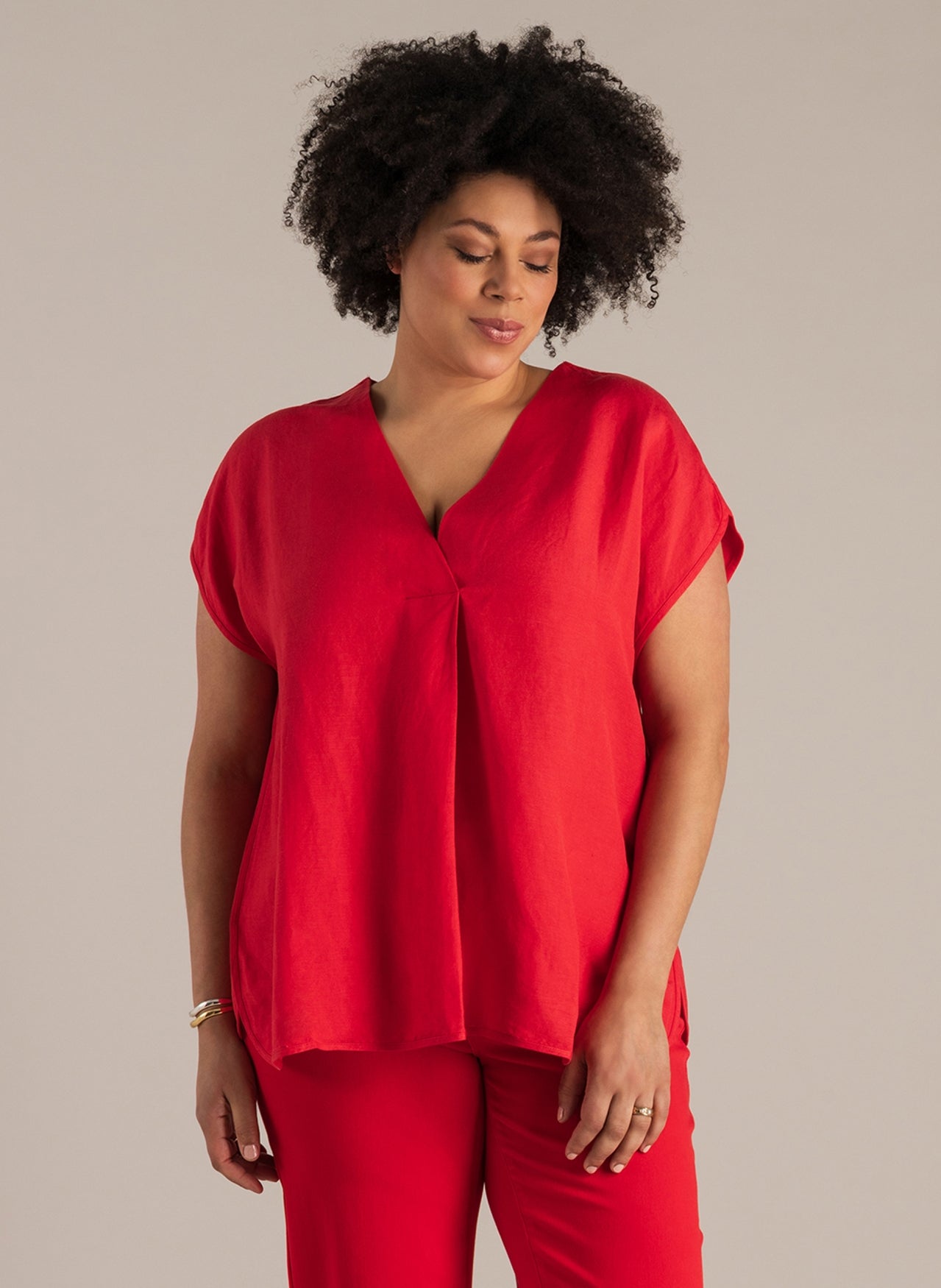 Nadia | Hot Red