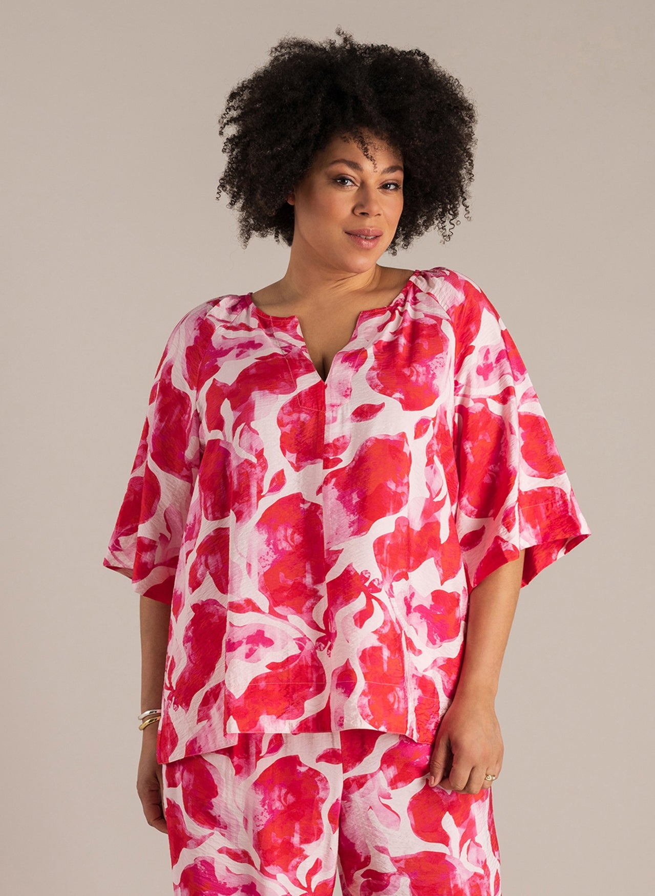 Norah | Bright Pink/Multi Co