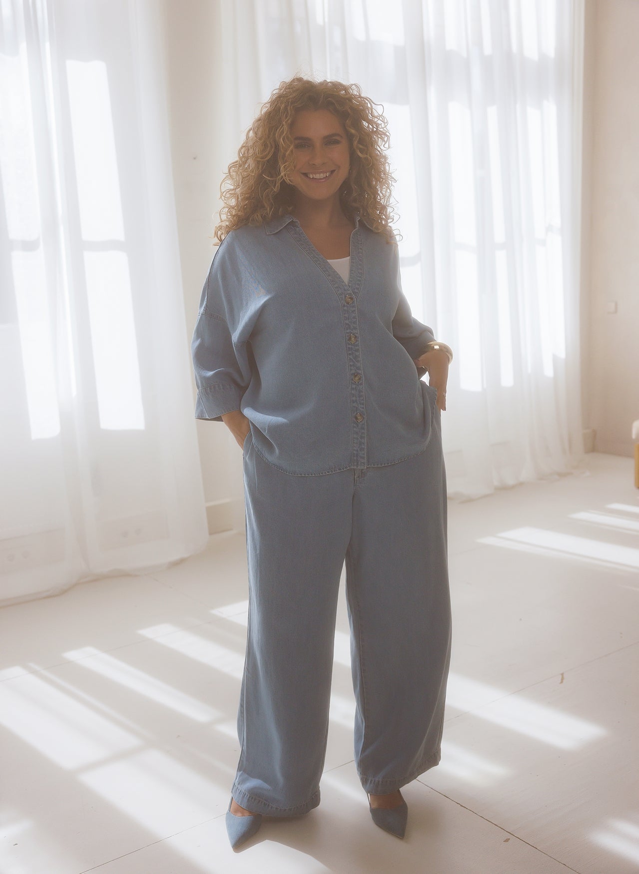Nora | Light Denim Bleached