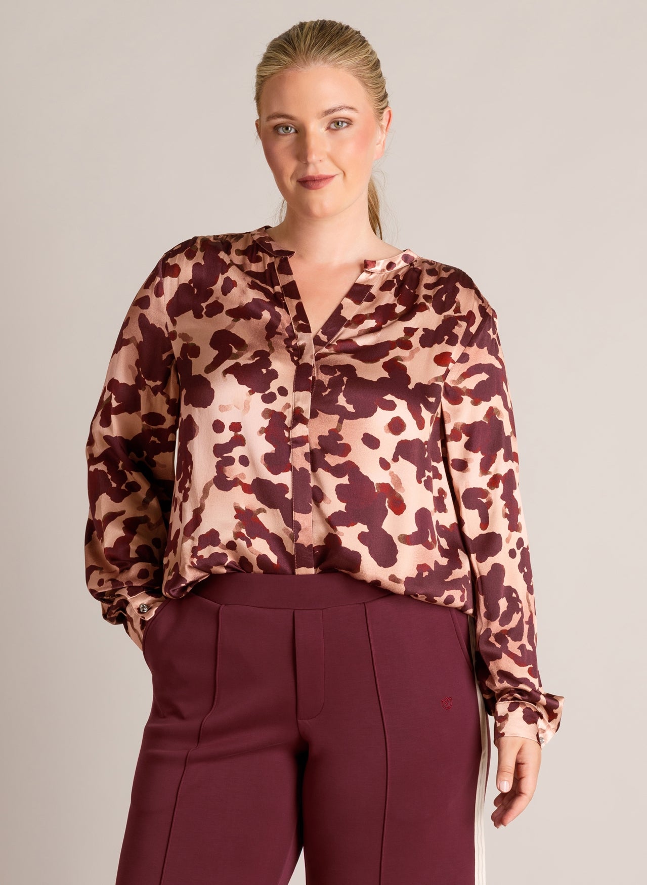 Tarin | Wine Red/Multi Colou