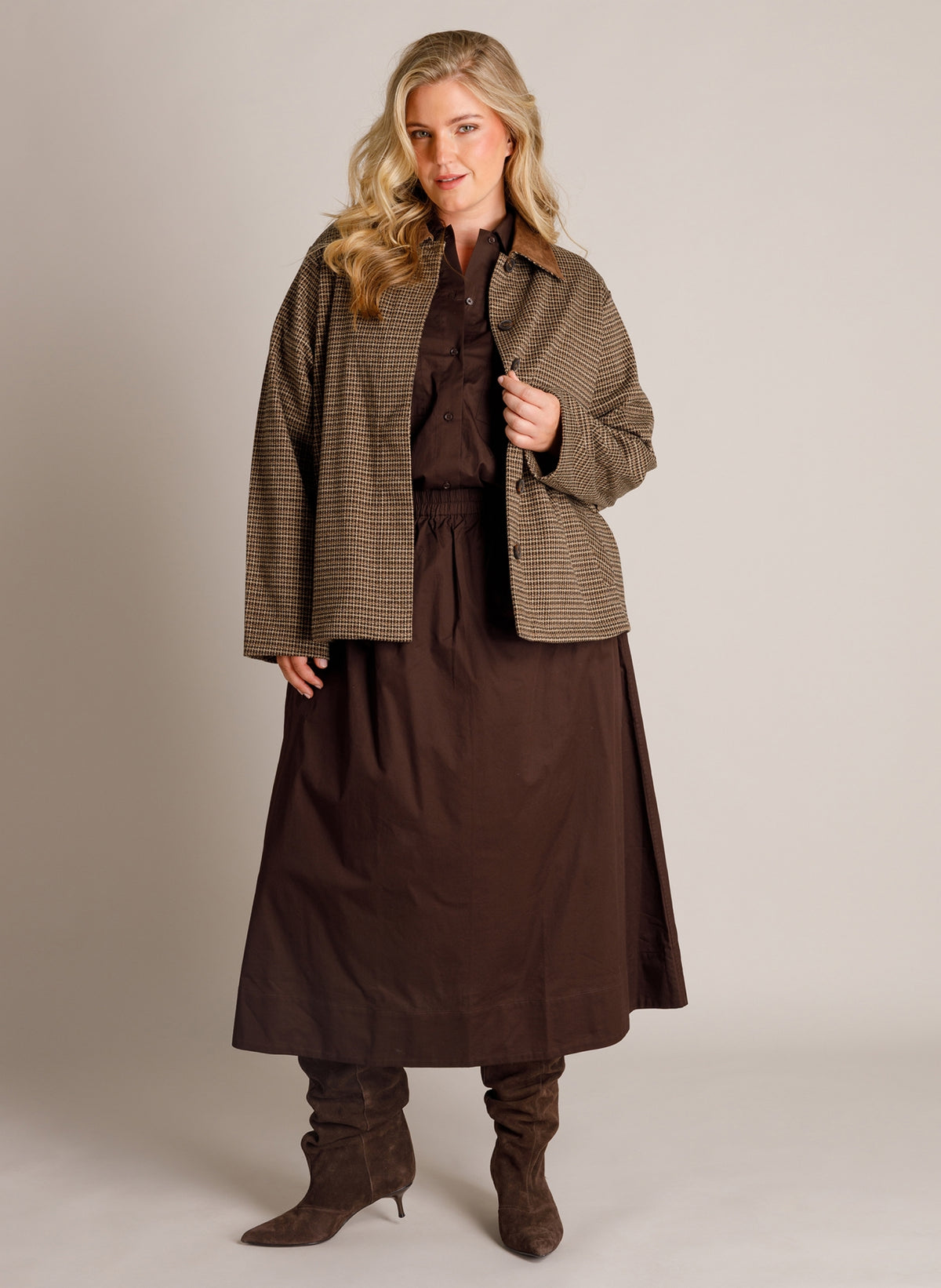 Thessa | Mocca Brown/Multi Co
