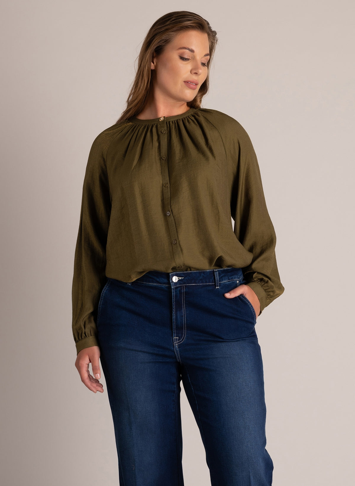 Vinca | Olive Green