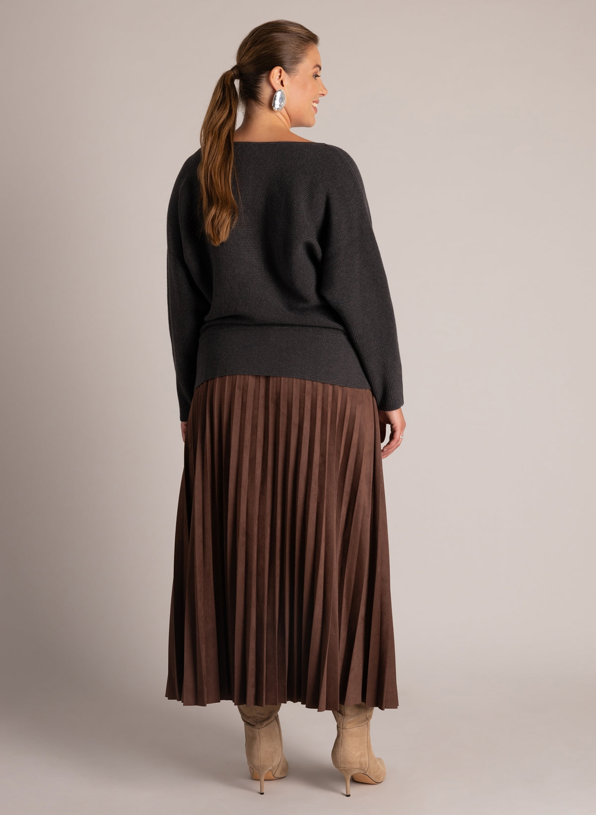 Veronika | Dark Grey/Melange