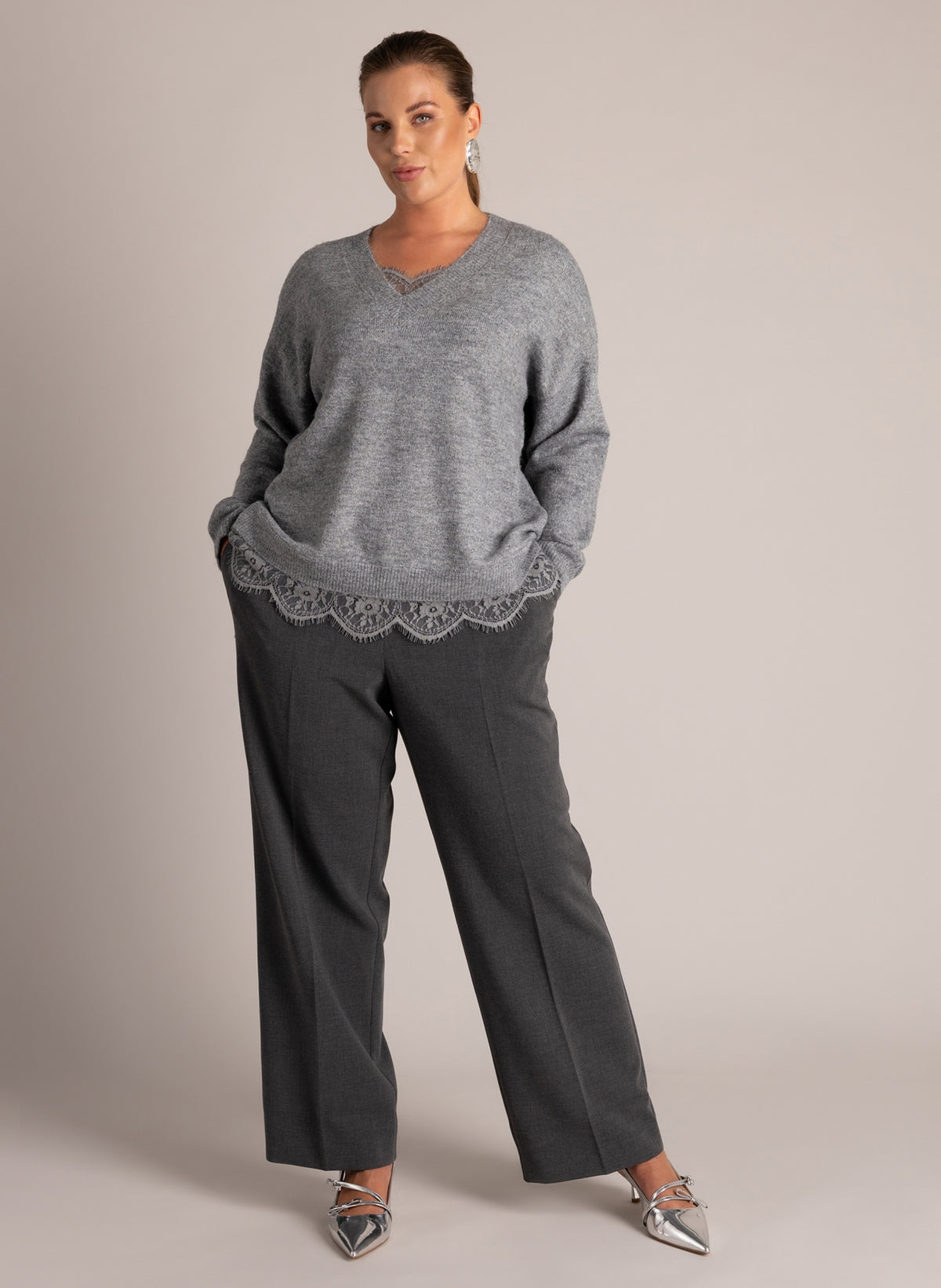 Valerie | Mid Grey Melange