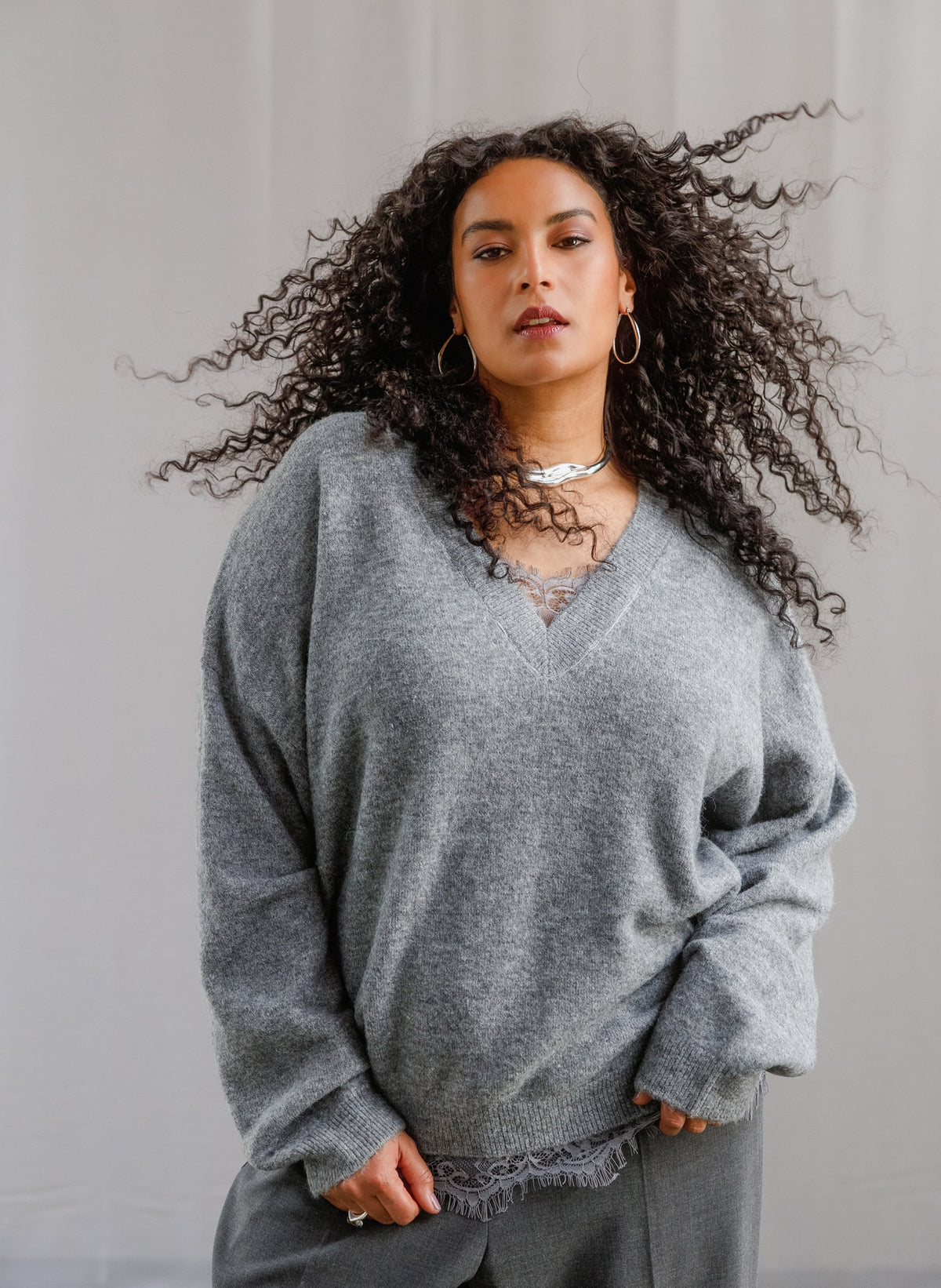 Valerie | Mid Grey Melange