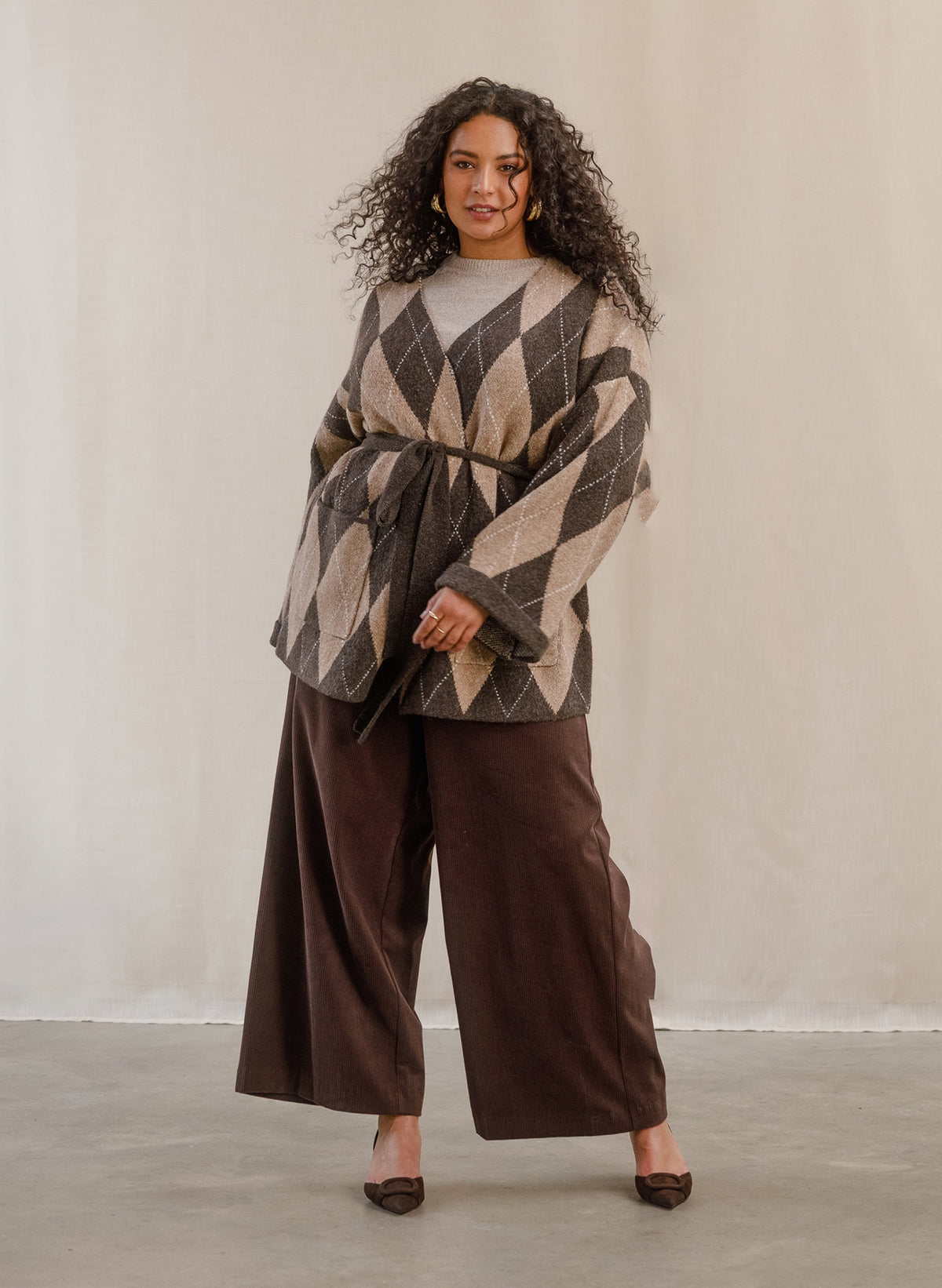 Velora | Brown/Multi-Colour