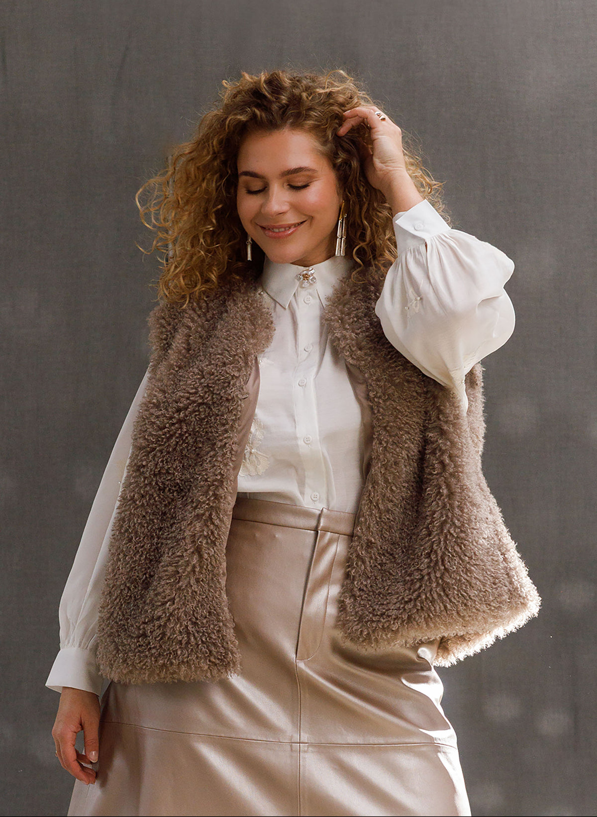 YCZarina | Taupe Grey