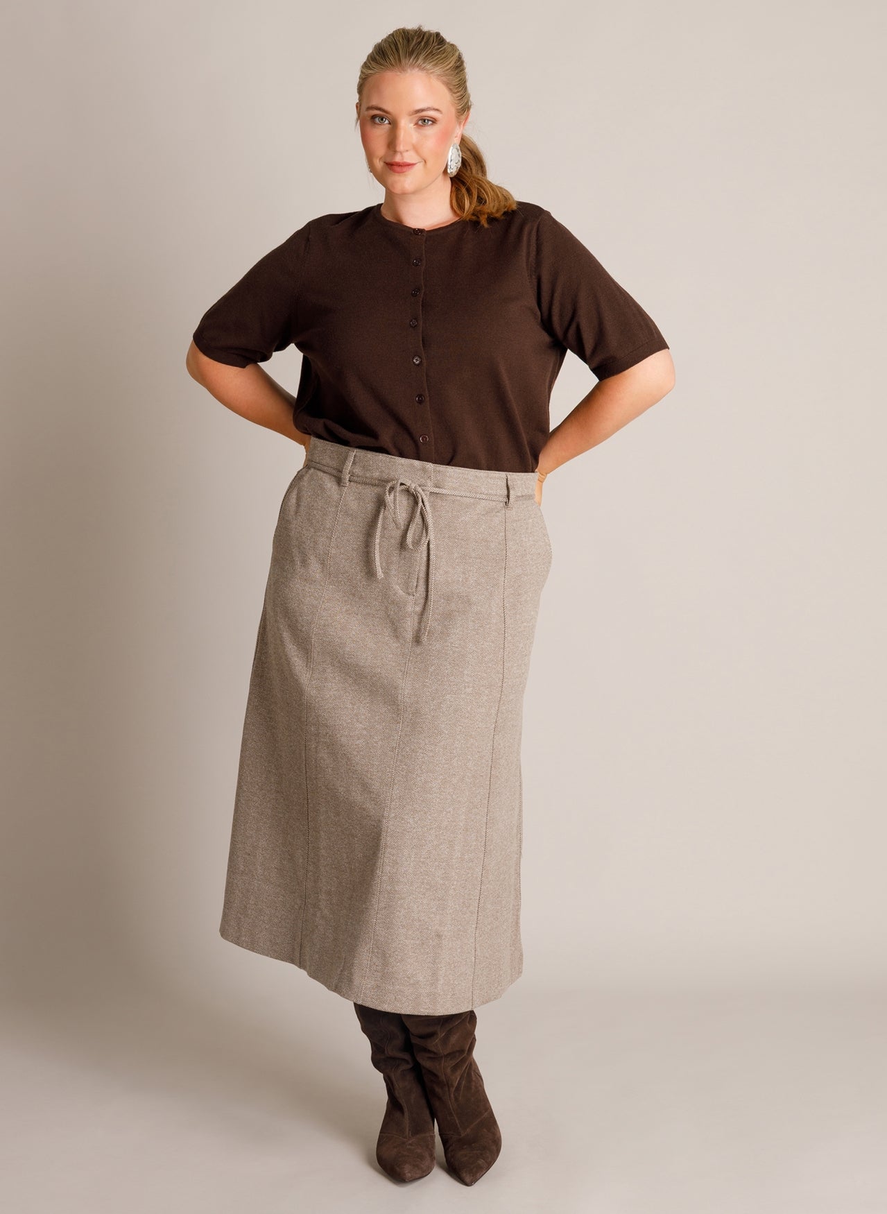Tyra | Grey Olive/Multicolo