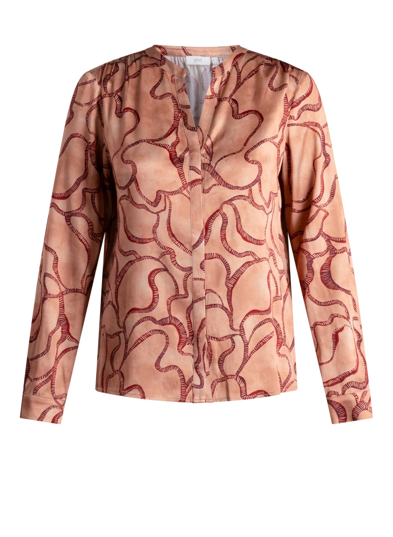 Tineke | Warm Beige/Multi Col
