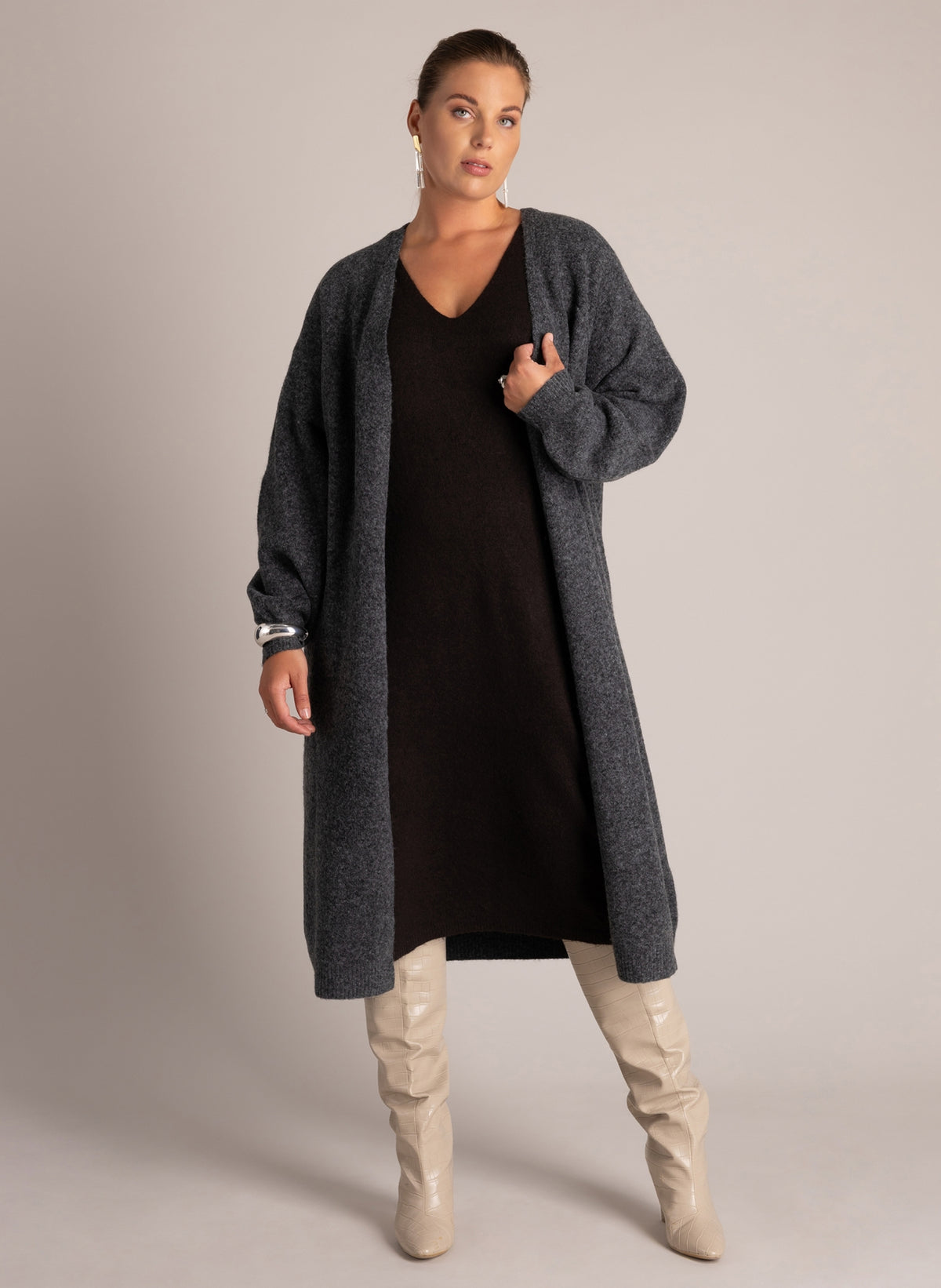 Vivian | Dark Grey/Melange