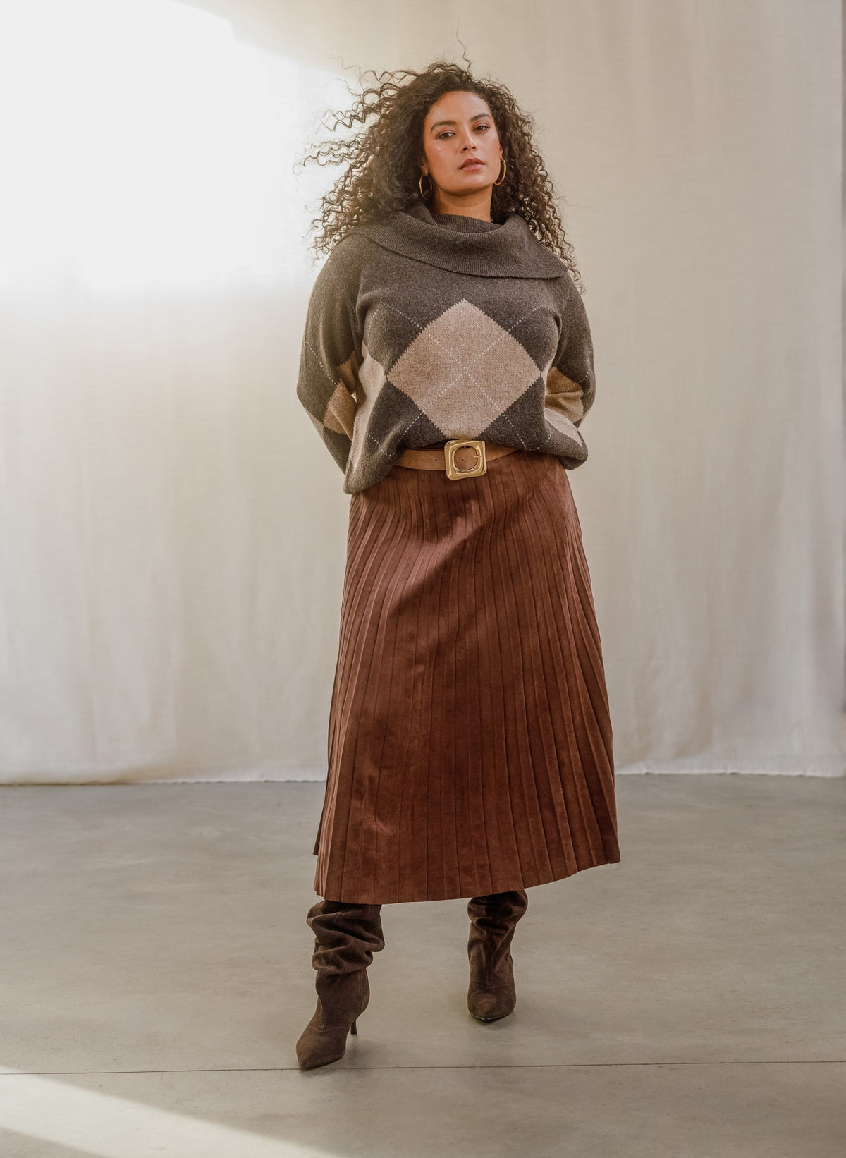 Verena | Brown/Multi-Colour