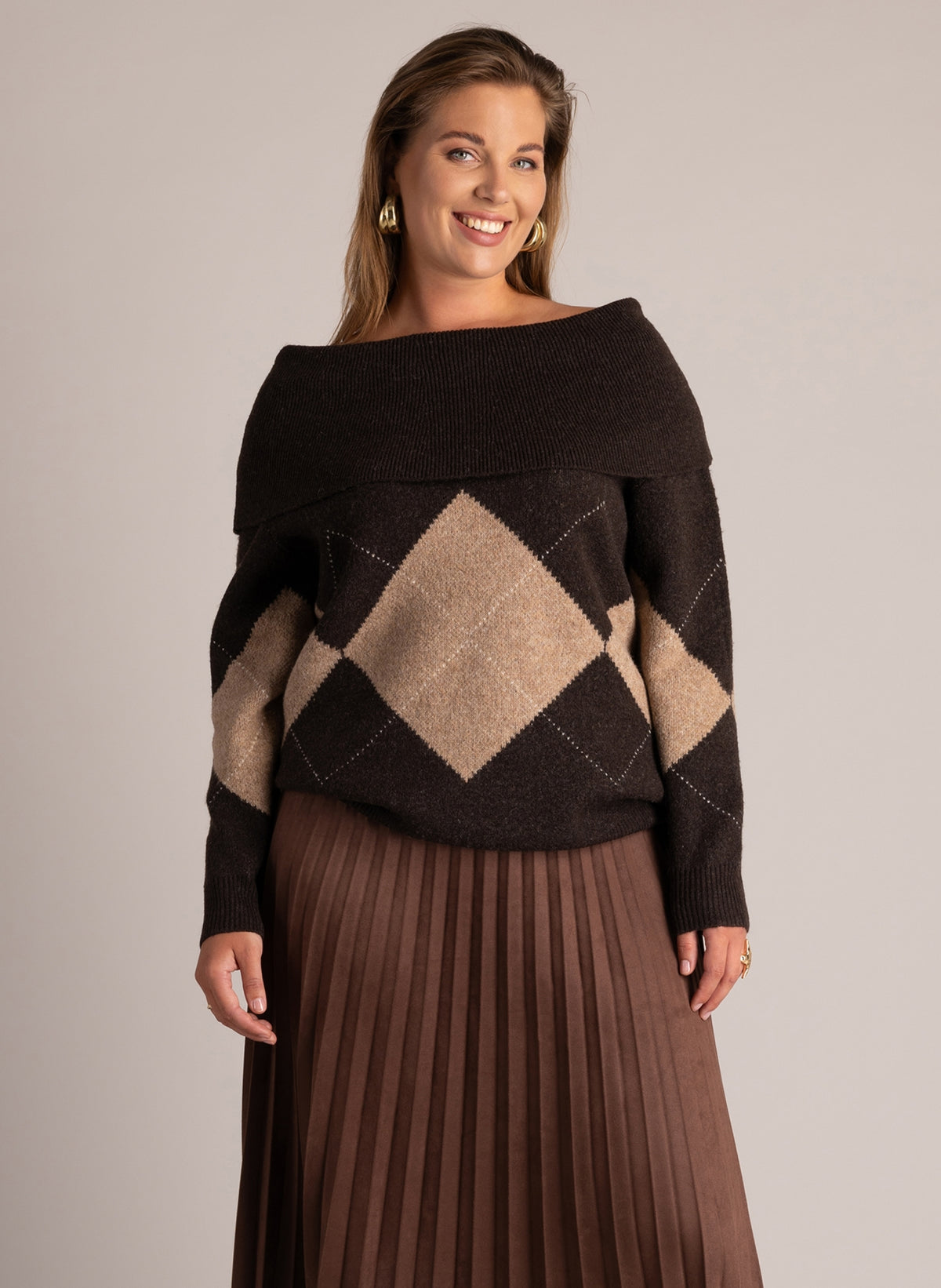 Verena | Brown/Multi-Colour