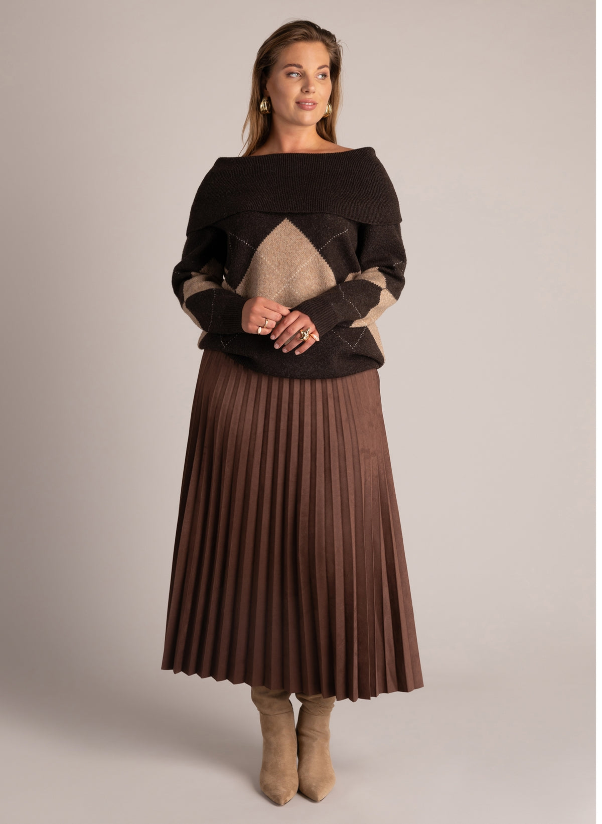 Verena | Brown/Multi-Colour