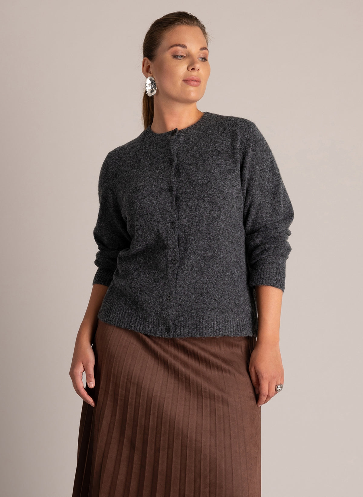 Roelien Essential | Dark Grey/Melange