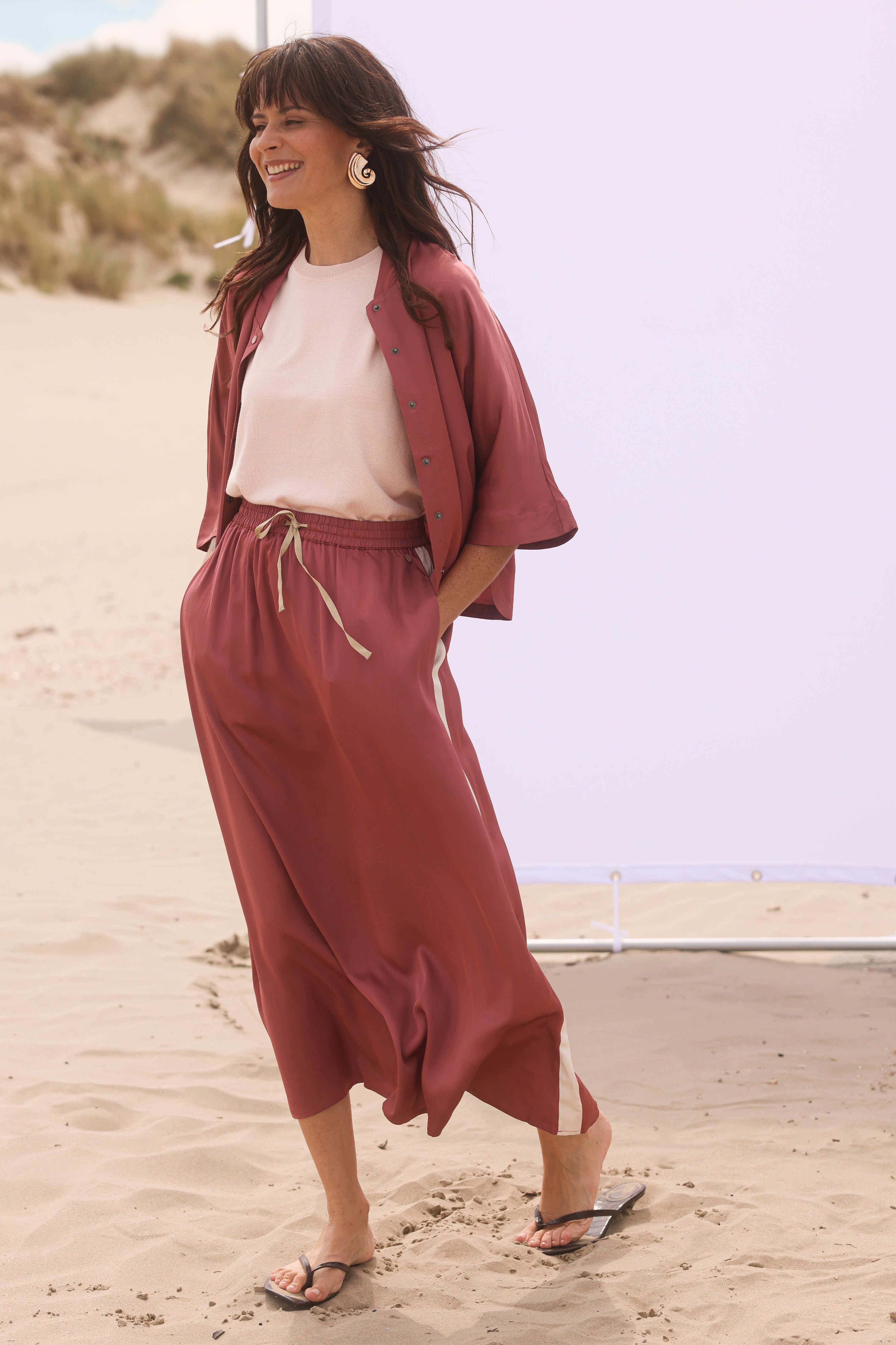 Sun Glazed Clay- Look 5