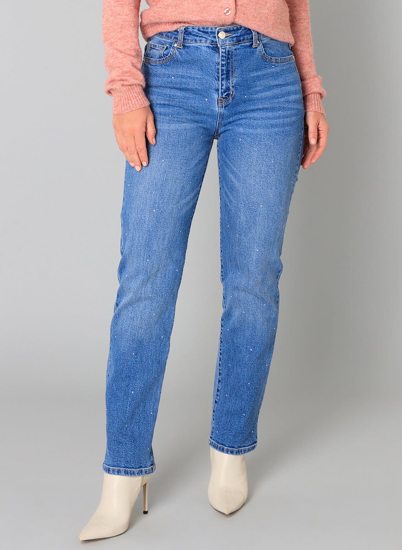 Becky | Denim Stone Wash Blu