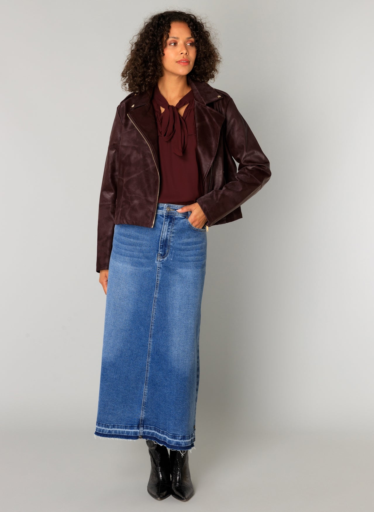 Catherine | Dark Bordeaux