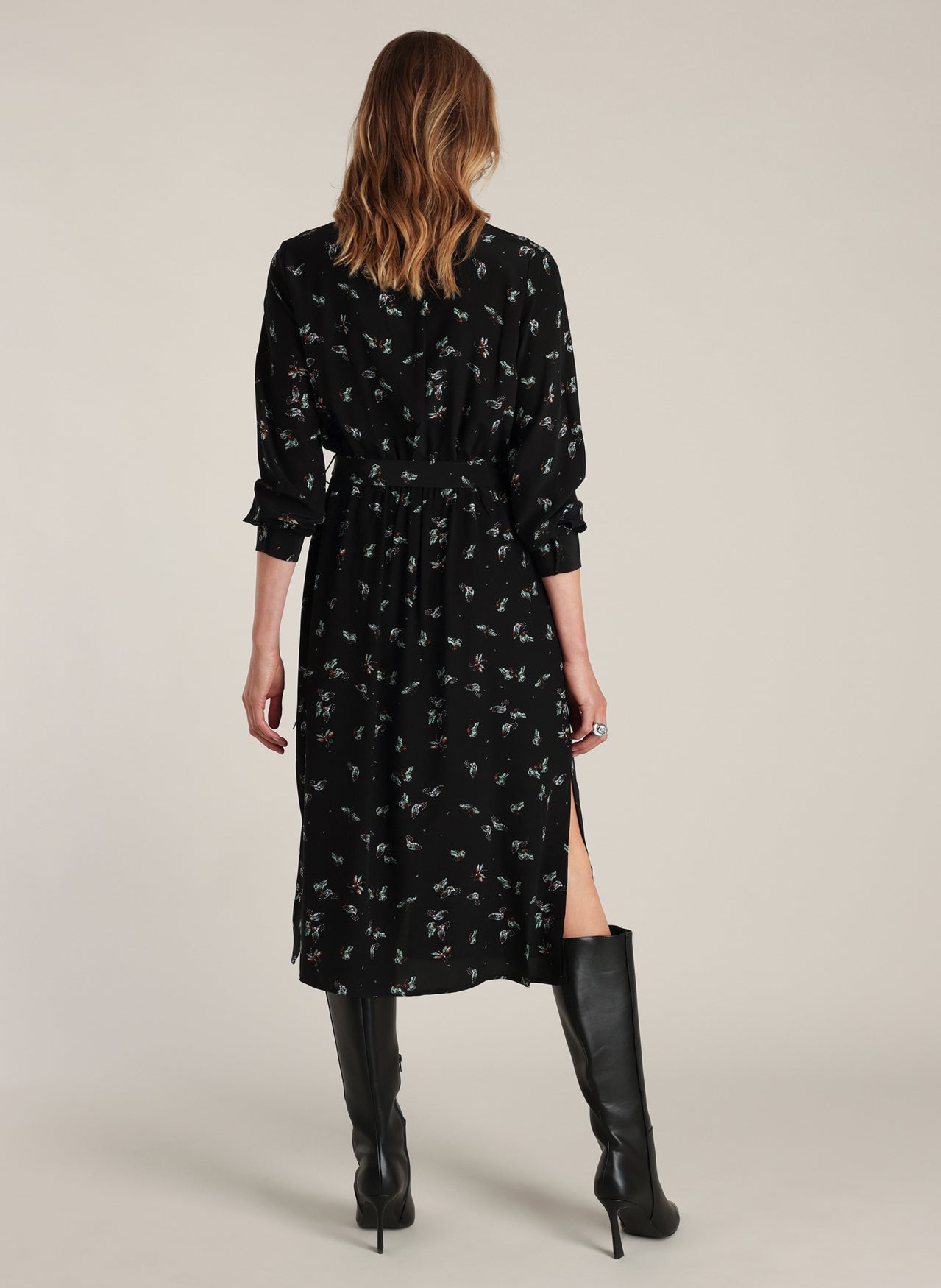 Denise | Black/Multi-Colour