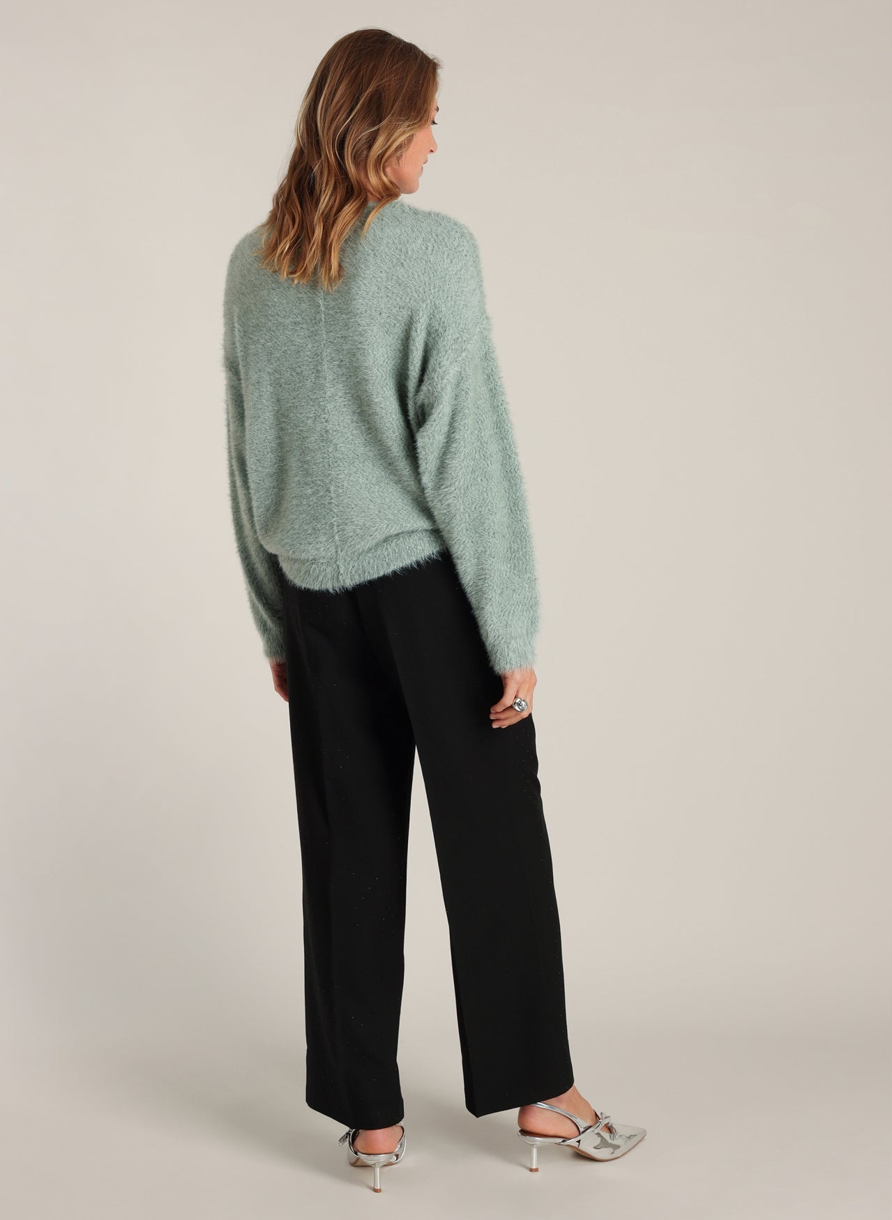 Darja | Mint Grey/Melange